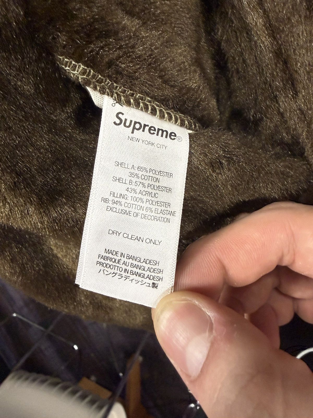 Dickies × Supreme Supreme X Dickies reversible fur jacket Size US M / EU 48-50 / 2 - 6 Thumbnail