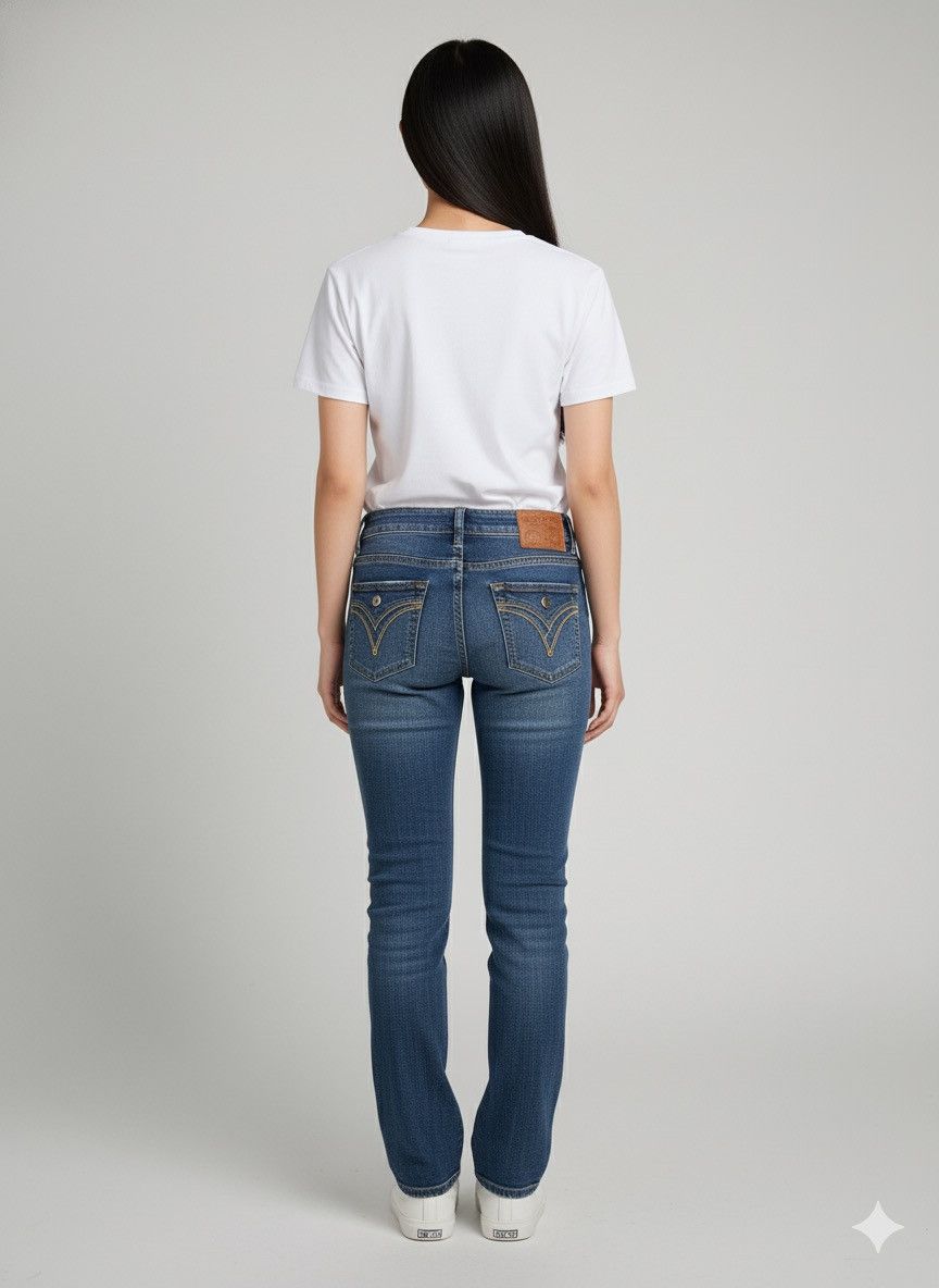 DKNY 🔥DKNY Jeans Distressed Denim Size 34" / US 12 / IT 48 - 1 Thumbnail