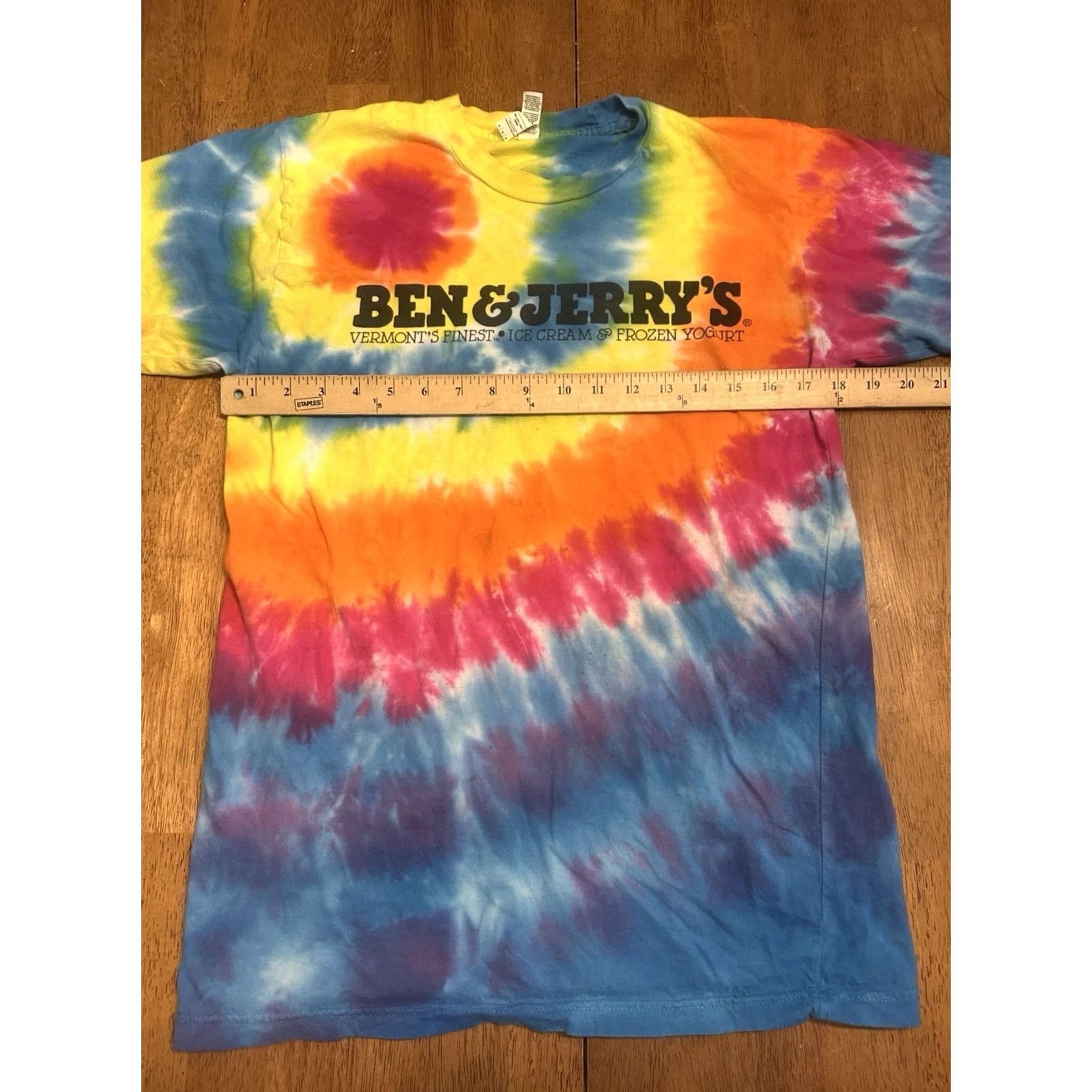 American Apparel American Apparel Ben & Jerry's Ice Cream Tie Dye T-Shirt Medium Size US M / EU 48-50 / 2 - 5 Thumbnail