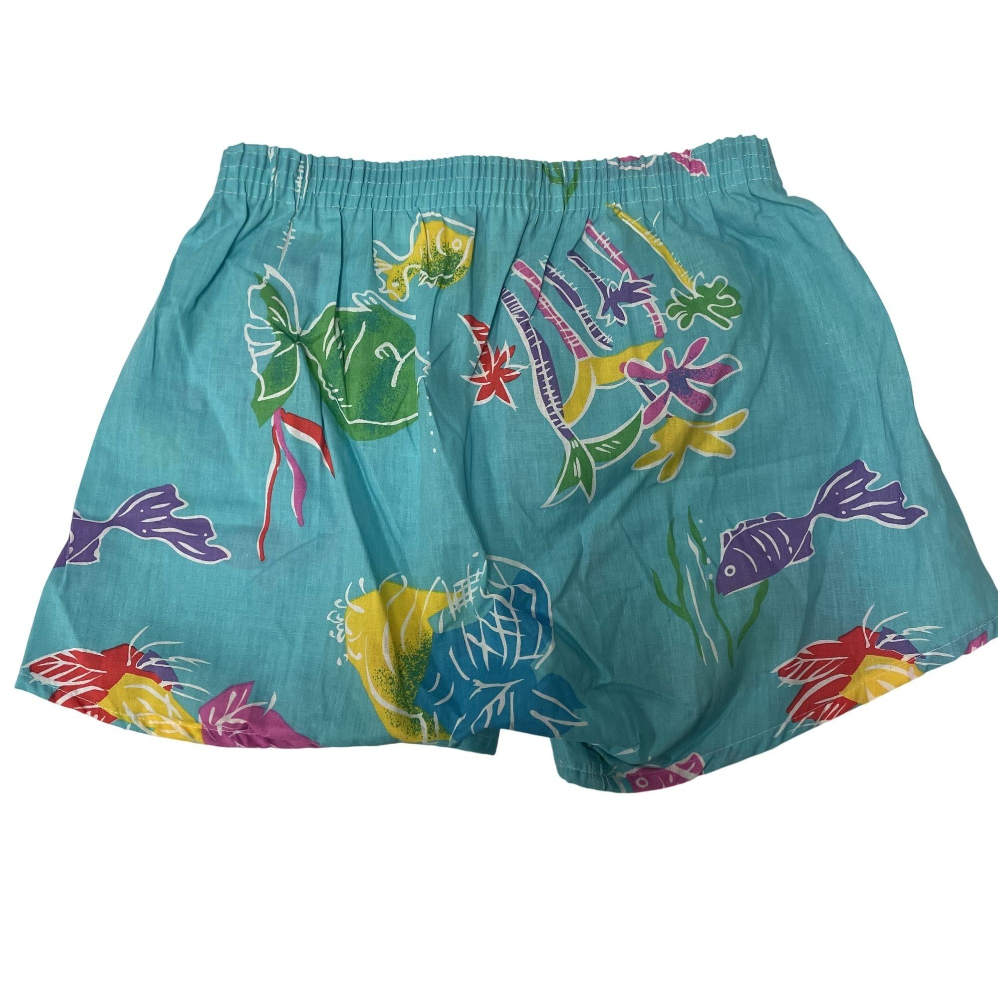 John Weitz NOS New Vtg John Weitz Aqua MARINE LIFE Fish BOXER Briefs Size US 26 / EU 42 - 3 Thumbnail