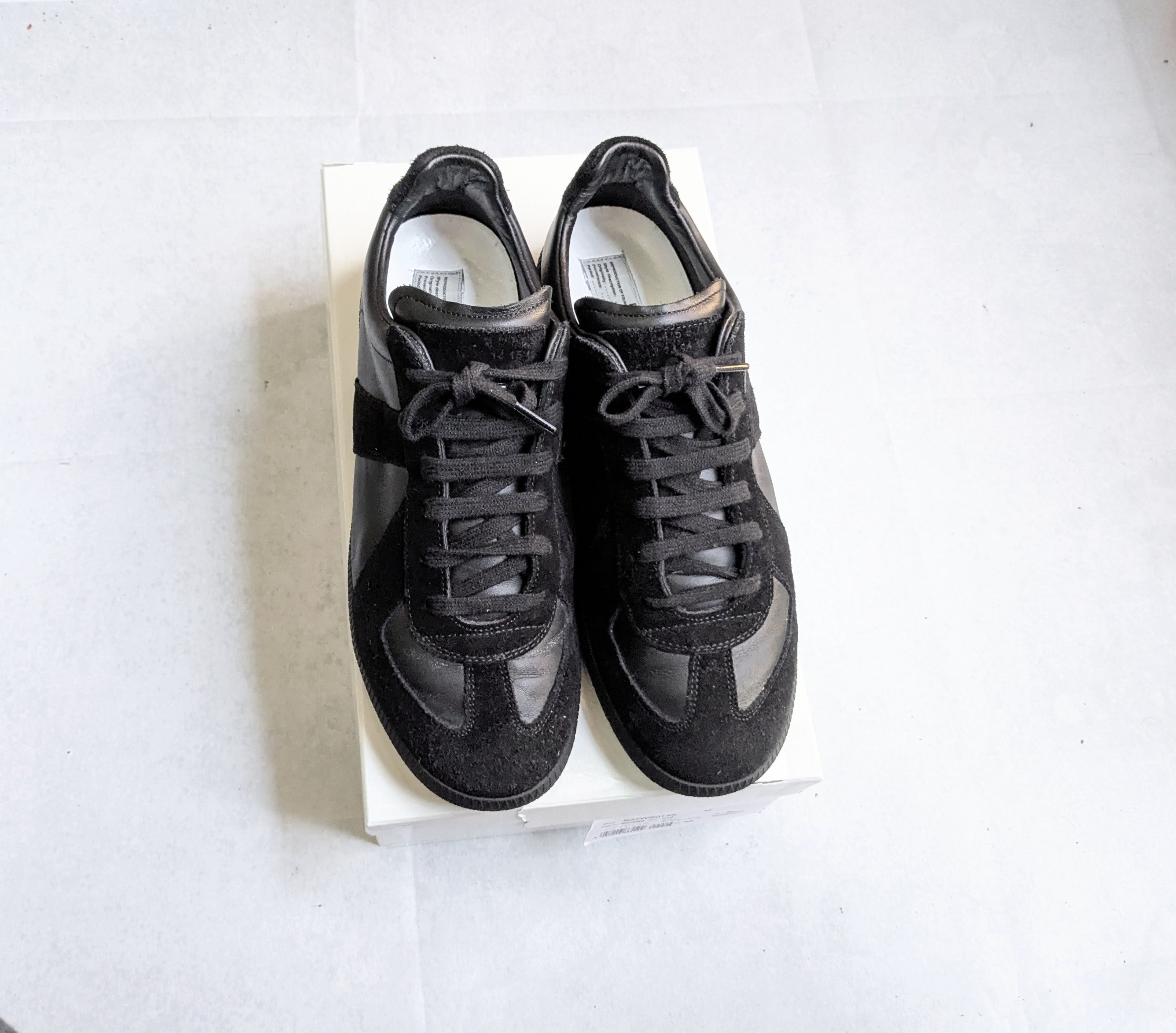 Maison Margiela GAT Replica Black 10 43 Low Tops