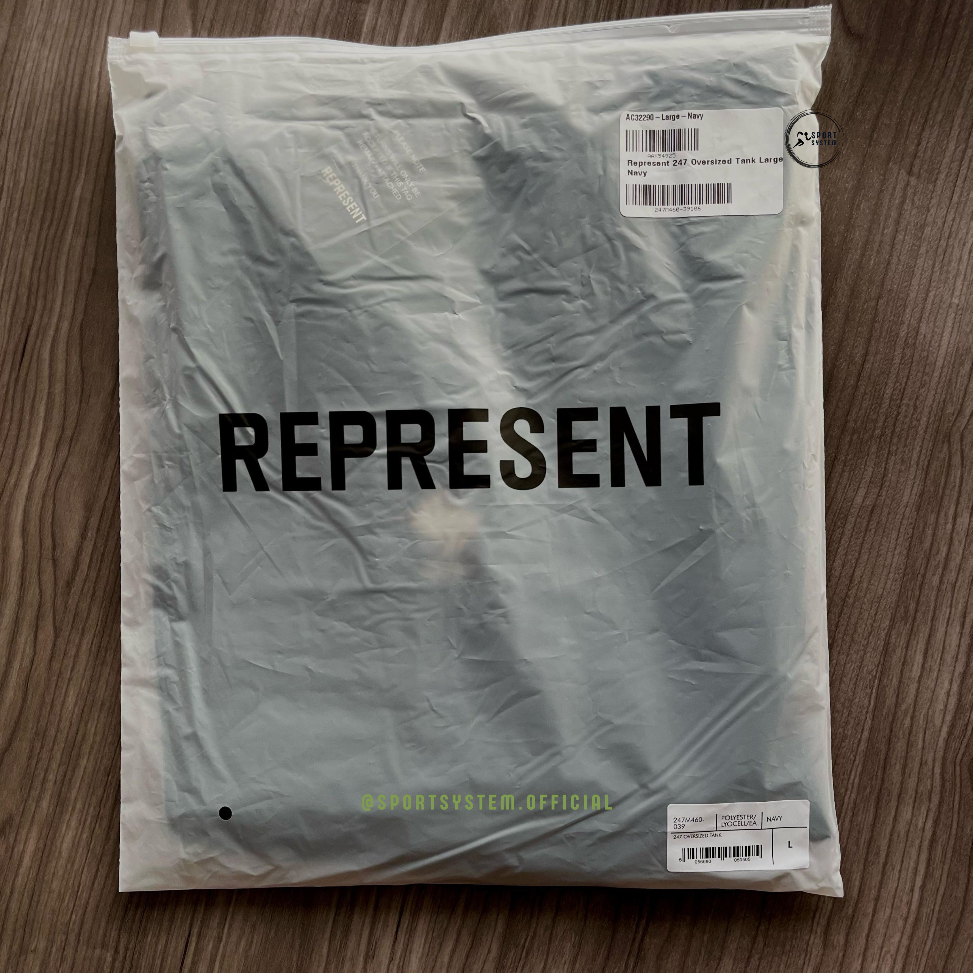 Represent Clo. Represent 247, Oversized Tank in Navy Size US L / EU 52-54 / 3 - 6 Thumbnail