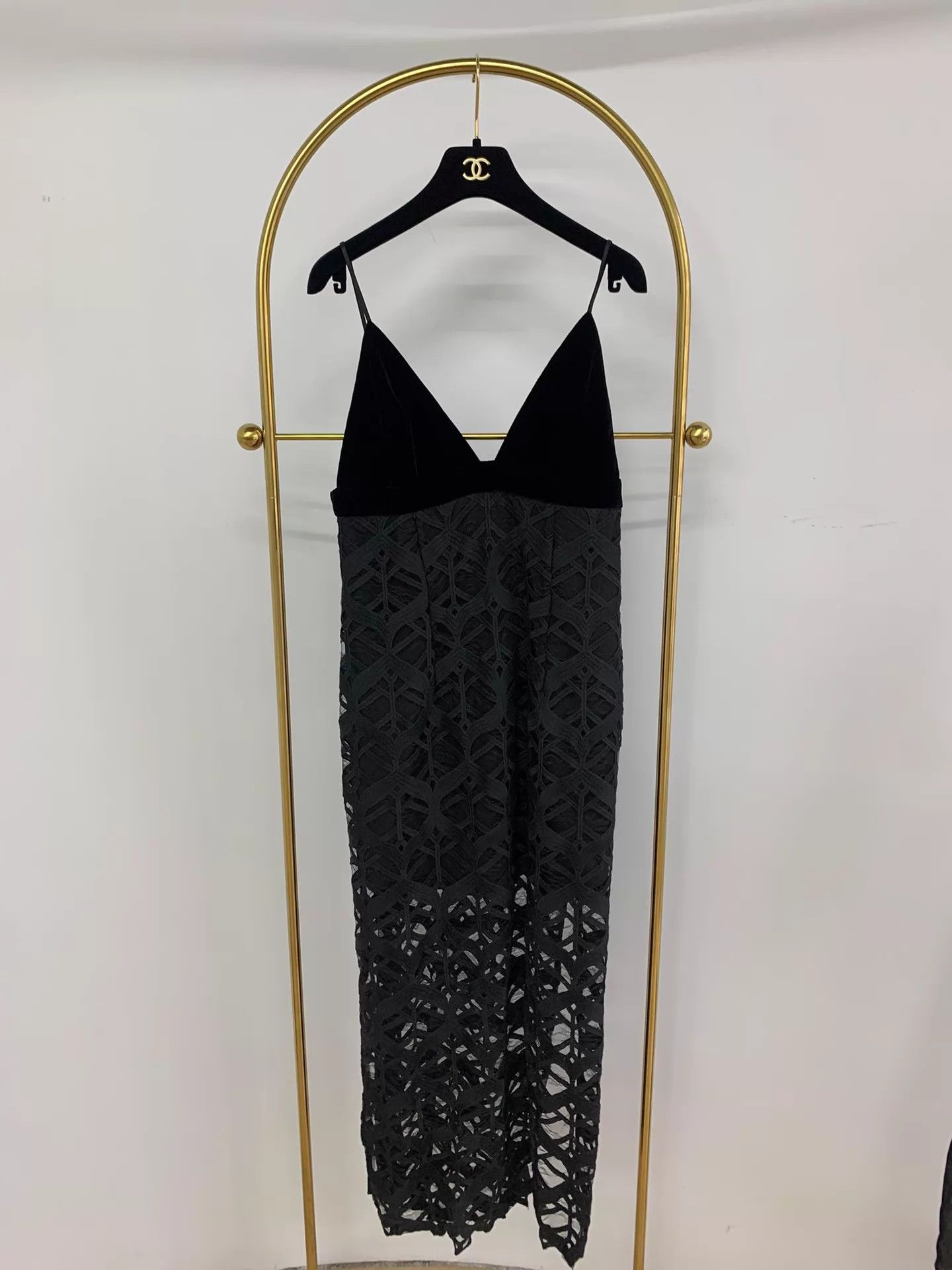 Other manningcartell black velvet & lace cami dress size 12 new Size XL / US 12-14 / IT 48-50 - 1 Thumbnail