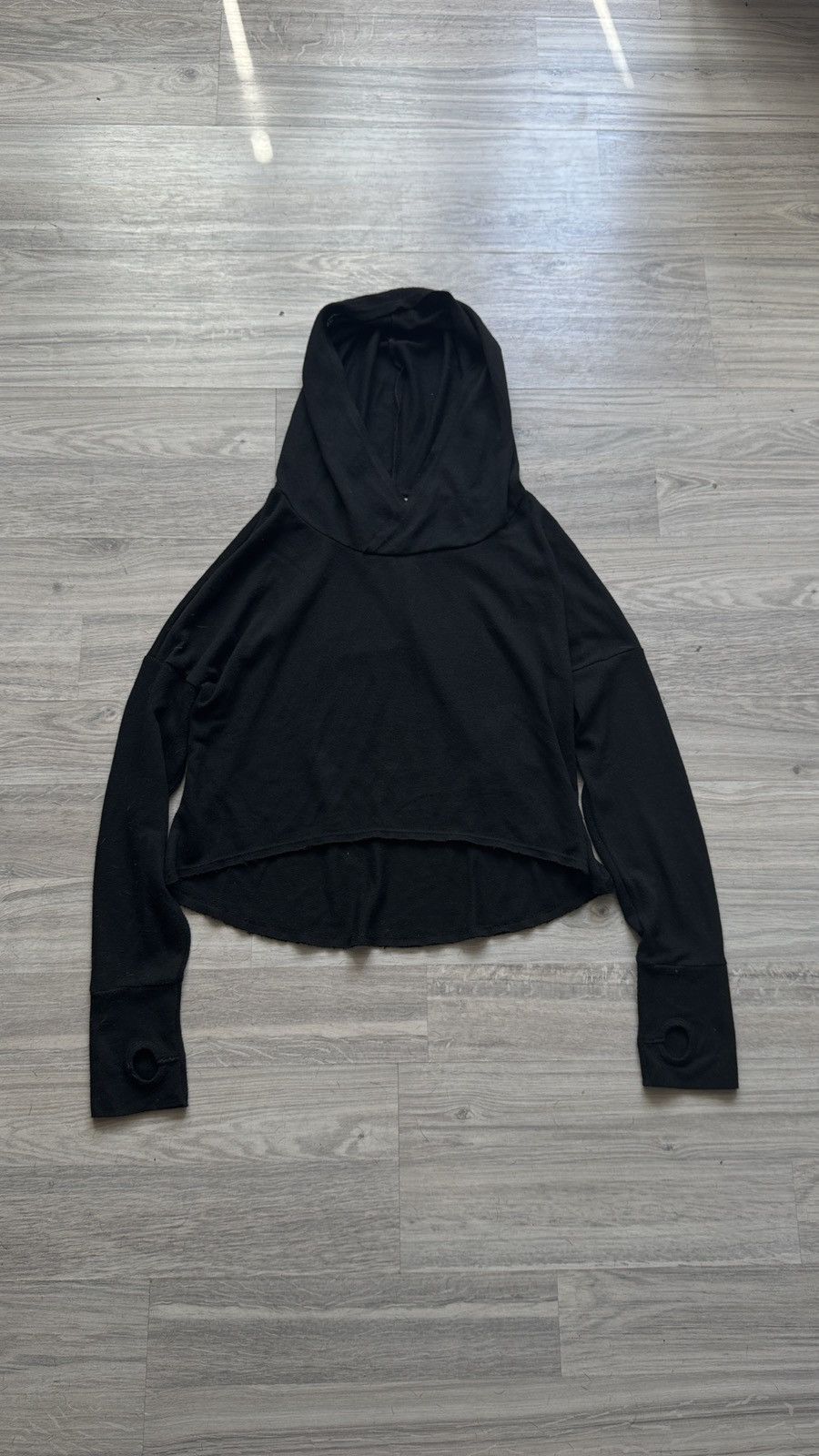 If Six Was Nine Archive Ninja Issey Miyake LGB Style Asymmetric Mesh Hoodie Size US S / EU 44-46 / 1 - 3 Thumbnail