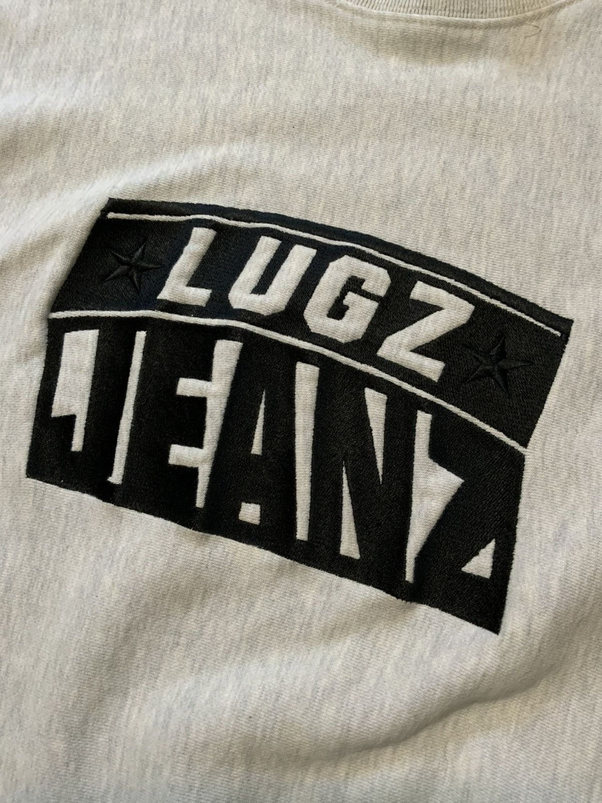 Lugz × Vintage Vintage 90s Y2K 2000s Lugz Jeanz Weave Crewneck Sweatshirt Size US XXL / EU 58 / 5 - 5 Thumbnail