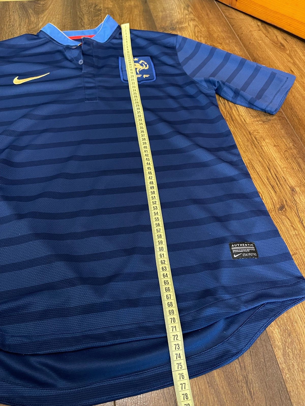 Nike France 2012 2013 Home Jersey Nike Men’s M Football Shirt Size US M / EU 48-50 / 2 - 9 Thumbnail