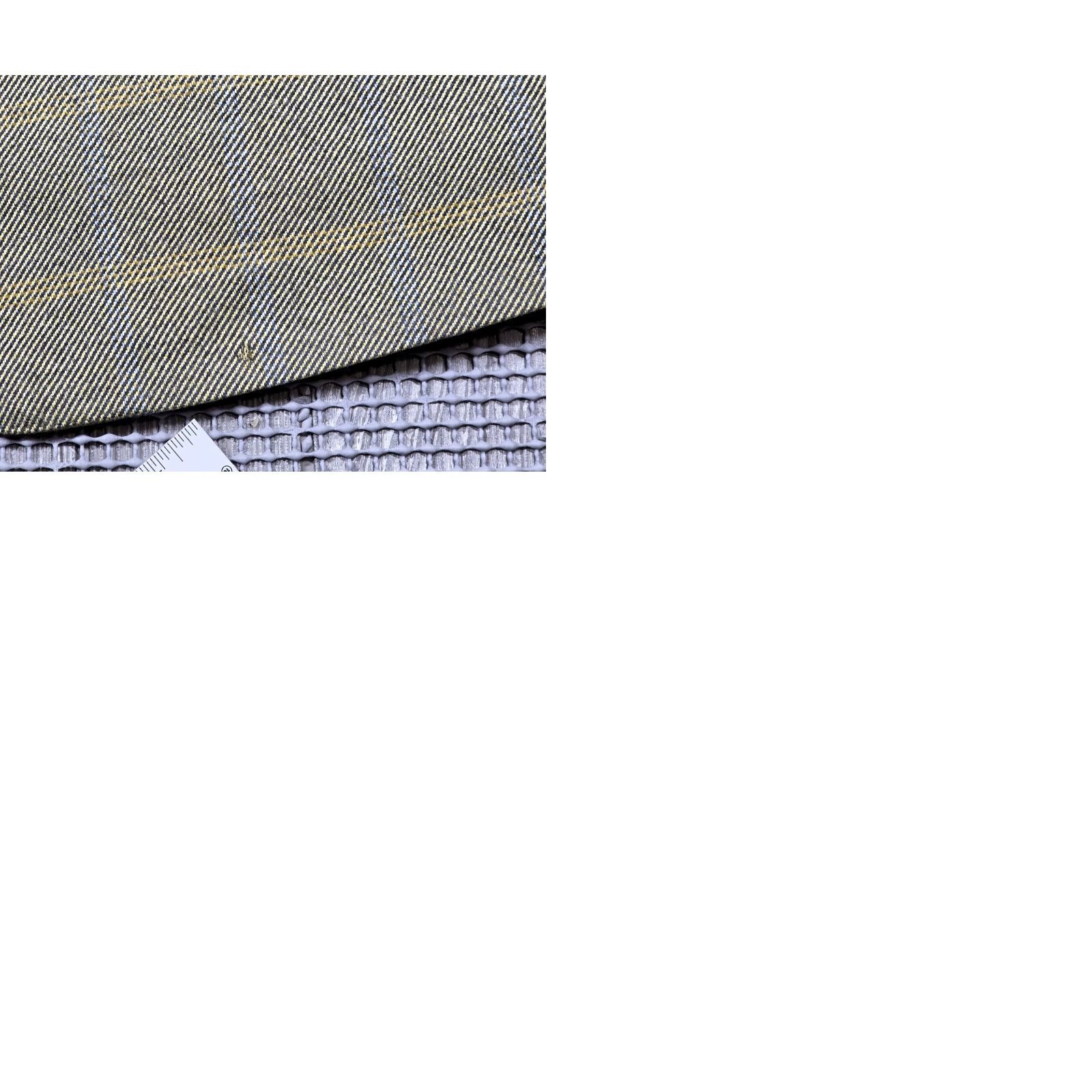Ermenegildo Zegna ERMENEGILDO ZEGNA Blazer Mens 2 Button Front Glen Plaid 42R Beige Wool Tweed Notch Lapel Vintage No? Size 42R - 11 Thumbnail