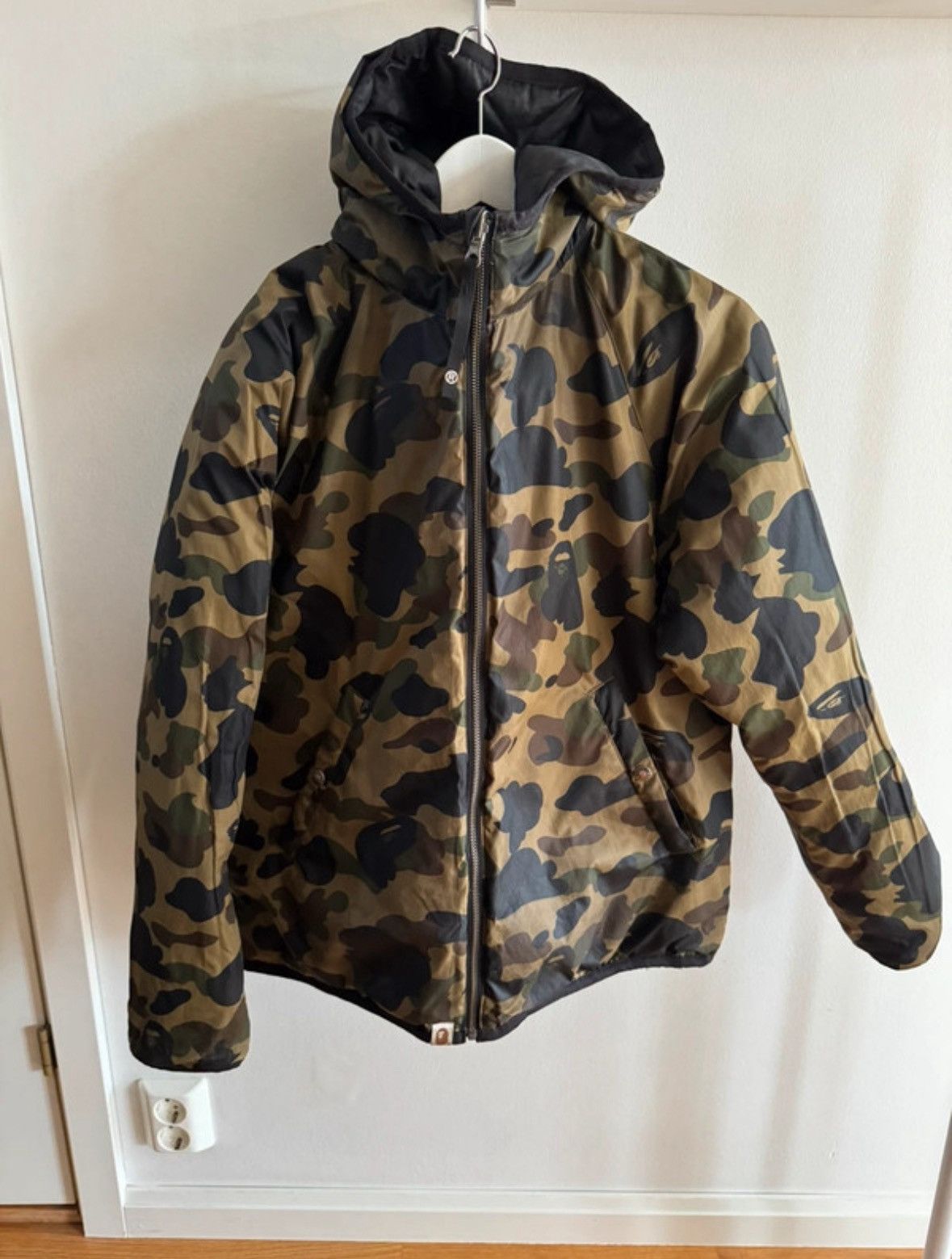 Bape Reversible Camo Puffer Jacket