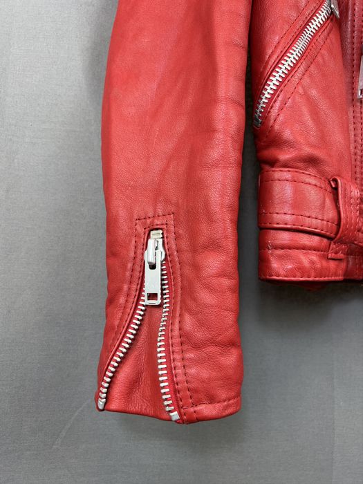 Hein gericke outlet red leather jacket