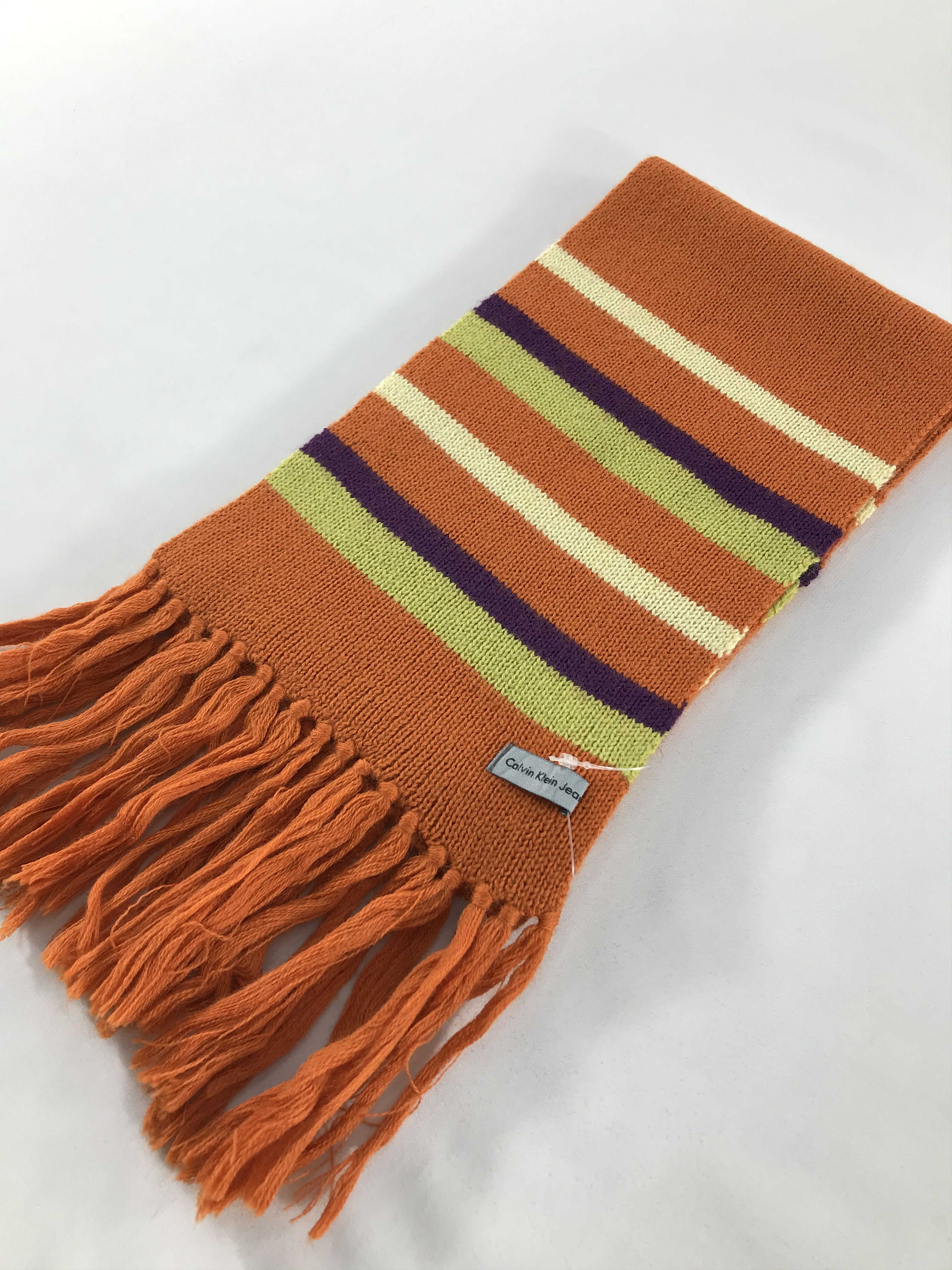 Calvin Klein Vintage Calvin Klein Scarf/Muffler/Neckwear MF1631 Size ONE SIZE - 3 Thumbnail