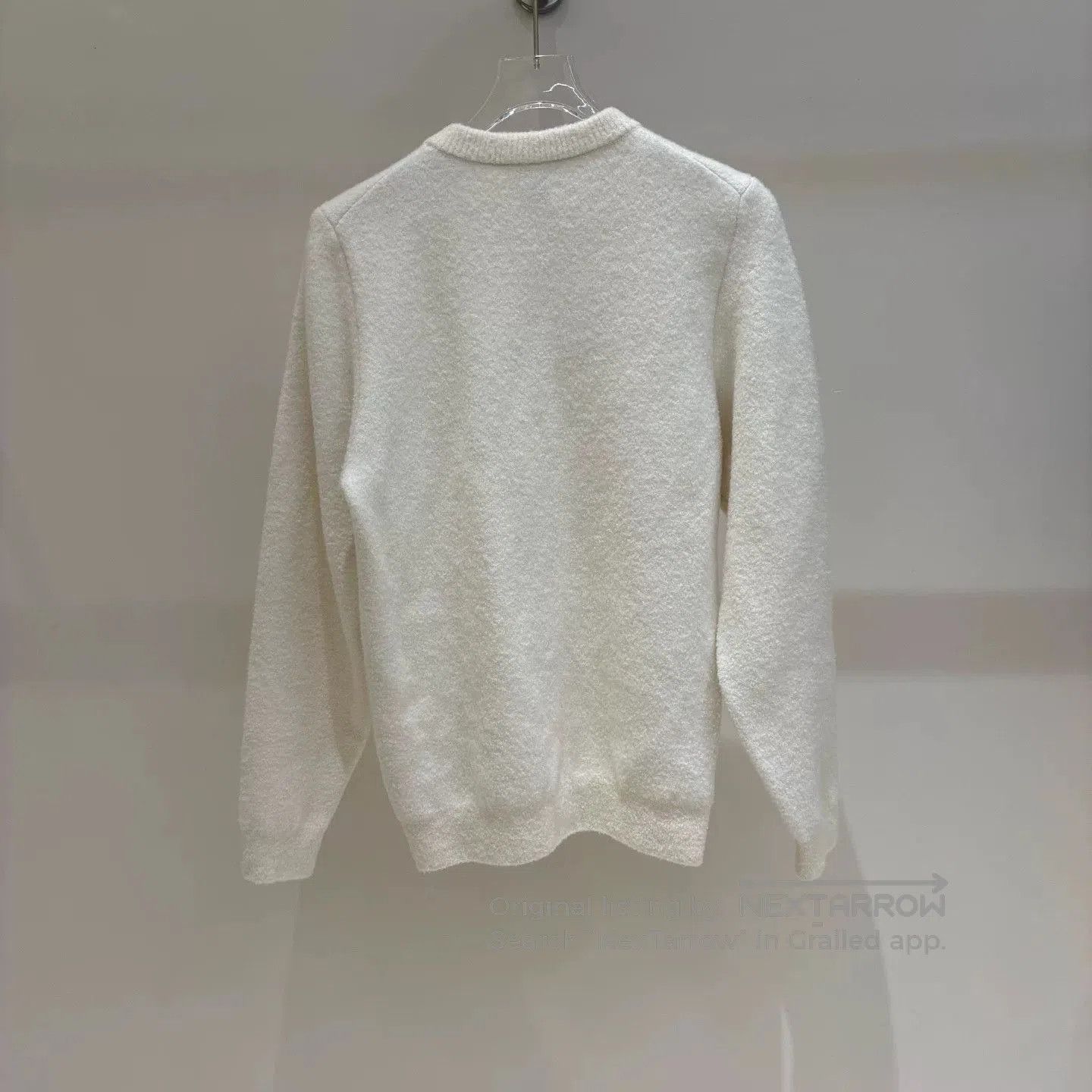 Louis Vuitton Louis Vuitton 25 Beige Logo Cashmere Sweater. Size US M / EU 48-50 / 2 - 2 Thumbnail