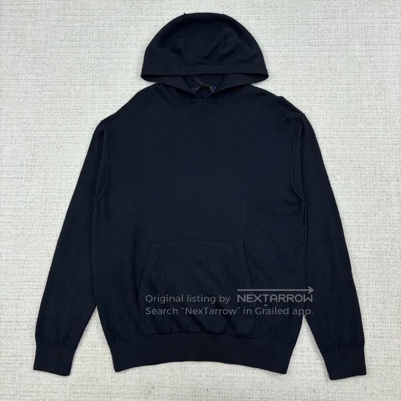 Louis Vuitton Louis Vuitton Solid Back Inverted Hooded Sweater Size US L / EU 52-54 / 3 - 1 Thumbnail
