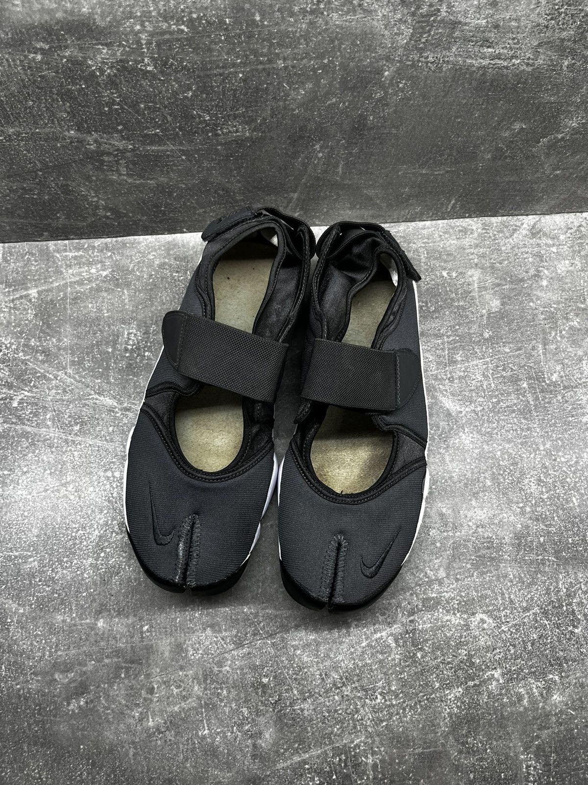 Nike × Vintage Vintage Nike Air Rift Sandals Tabi Black Shoes Vintage Y2k Size US 9 / EU 42 - 7 Thumbnail
