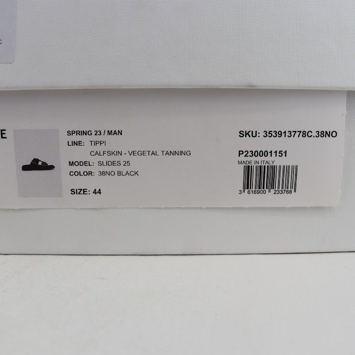 Celine o1rshd1 Slides 25 Tippi Sandals in Black Size US 11 / EU 44 - 11 Thumbnail