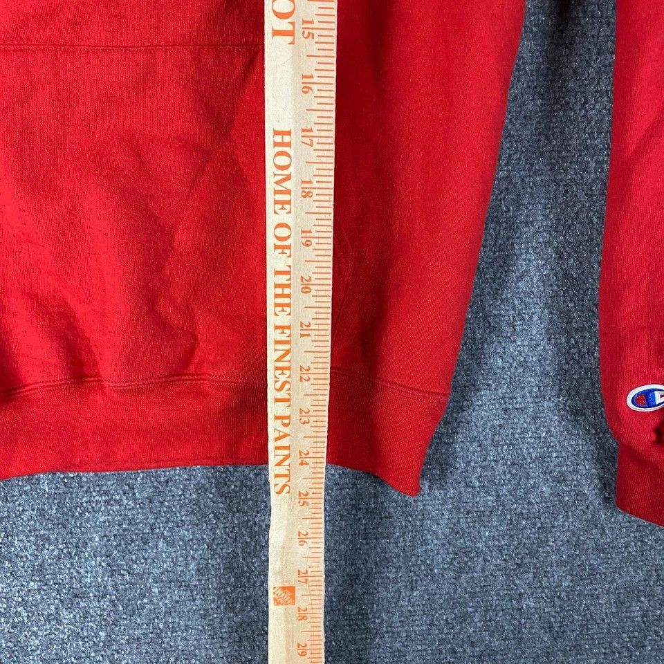 Champion Gold Flora Hoodie Men's Small Champion Eco Pullover Red S Size US S / EU 44-46 / 1 - 6 Thumbnail