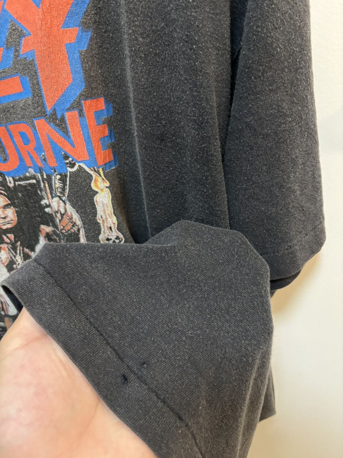 Ozzy Osbourne Vintage 1995 Ozzy Osbourne "Retirement Suck Tour" Size US XL / EU 56 / 4 - 5 Thumbnail