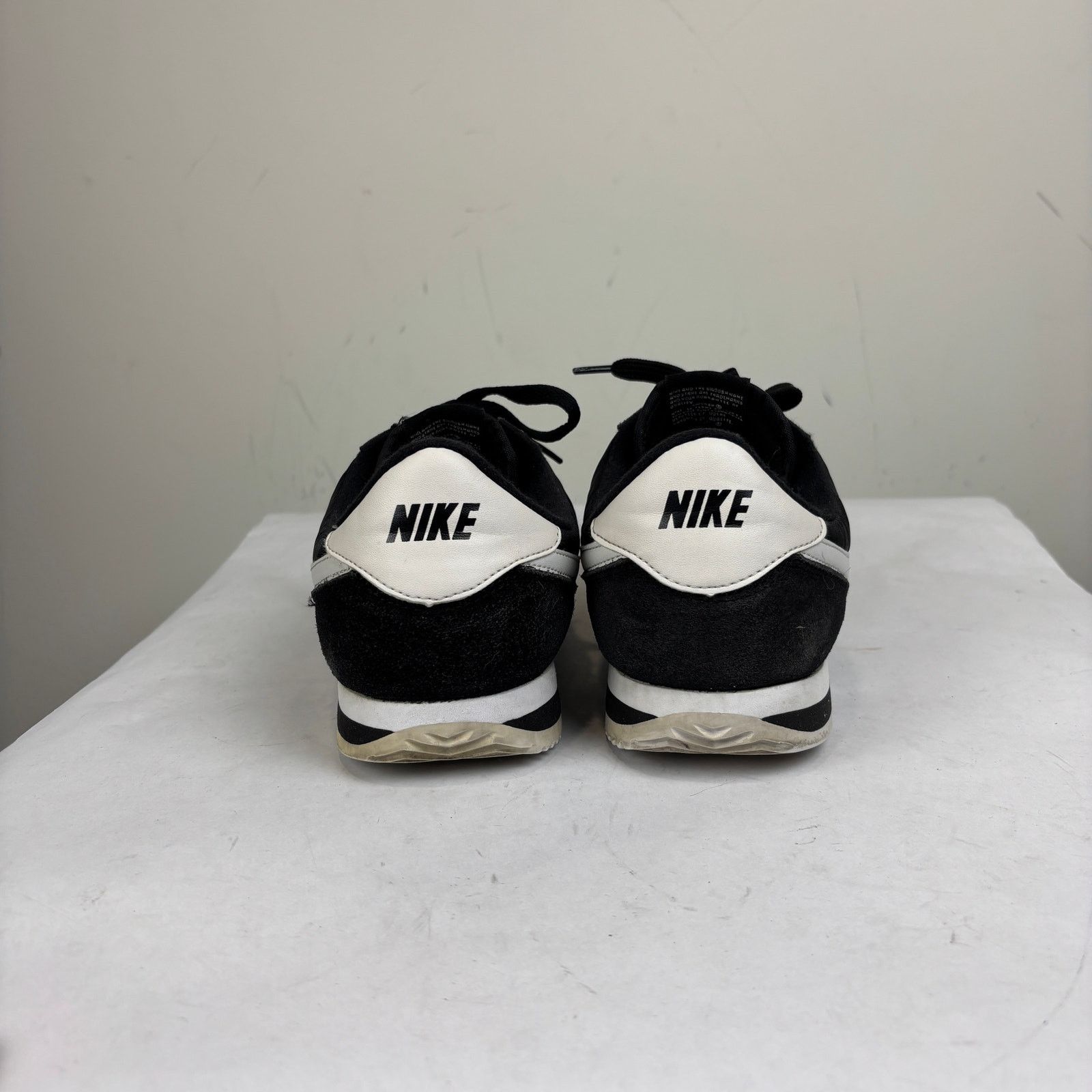 Nike Nike Cortez Basic Nylon Black White Sneakers Shoes Mens 10.5 Size US 10.5 / EU 43-44 - 4 Thumbnail