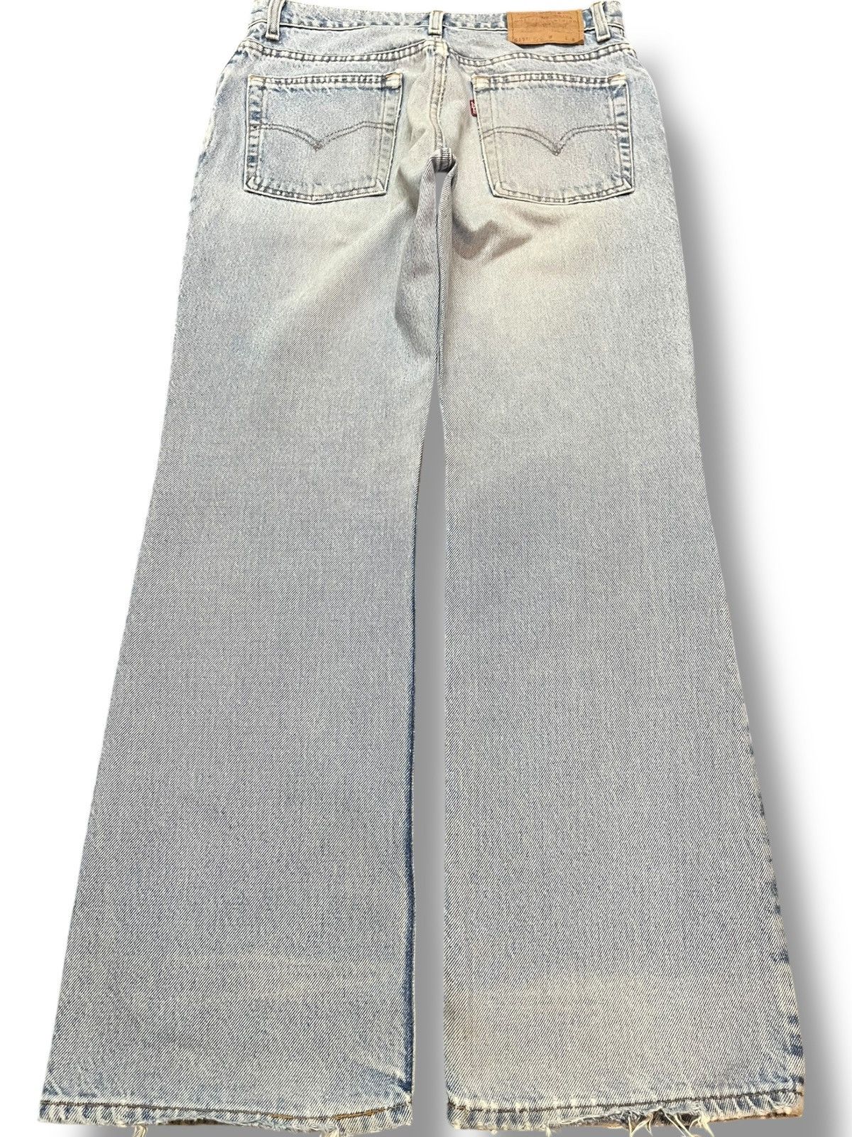Levi's Vintage Clothing Vintage Levi’s 517 Flare Faded Distressed Denim Size US 31 - 5 Thumbnail