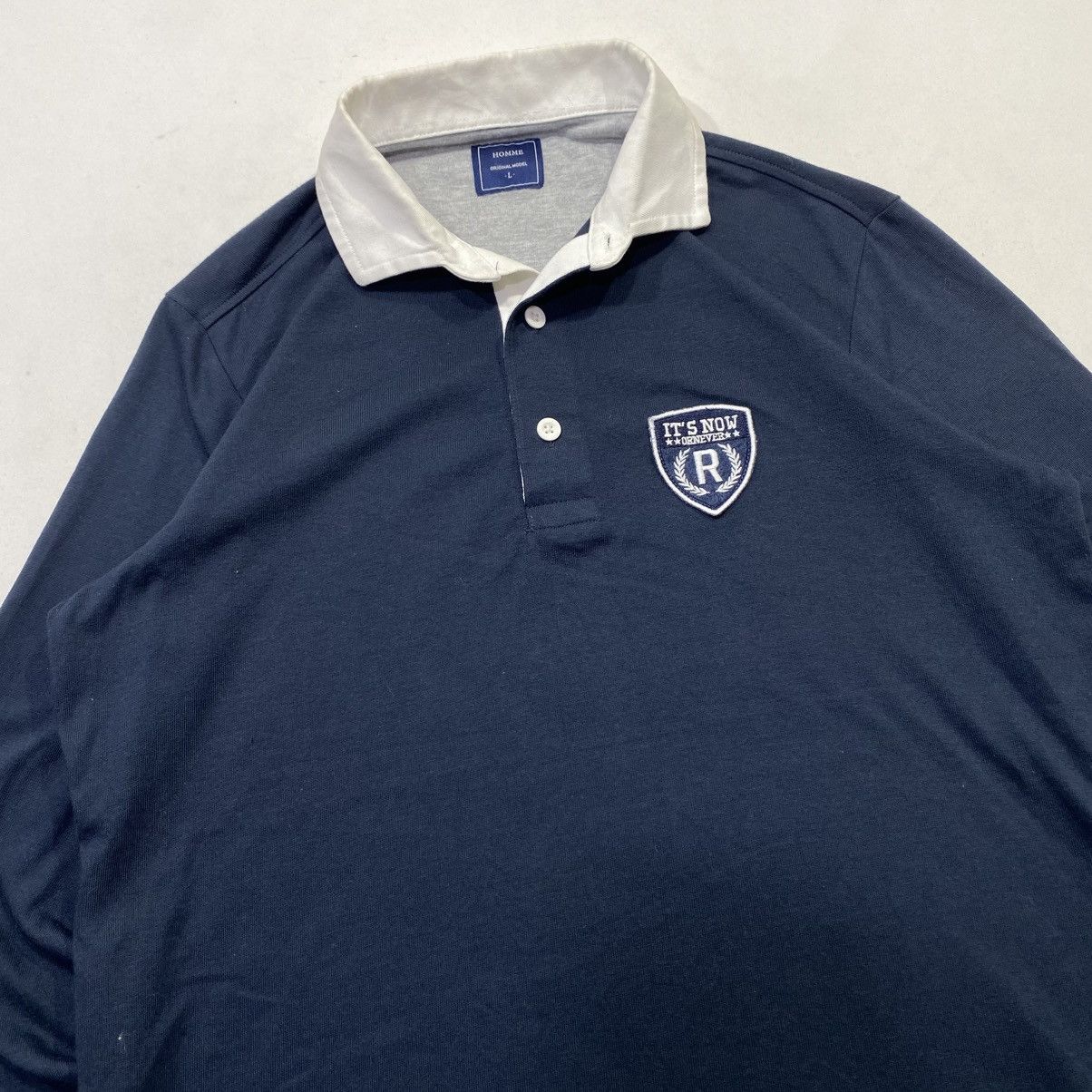 Japanese Brand Topvalu Rugy Shirt Long Sleeve Size US L / EU 52-54 / 3 - 2 Thumbnail