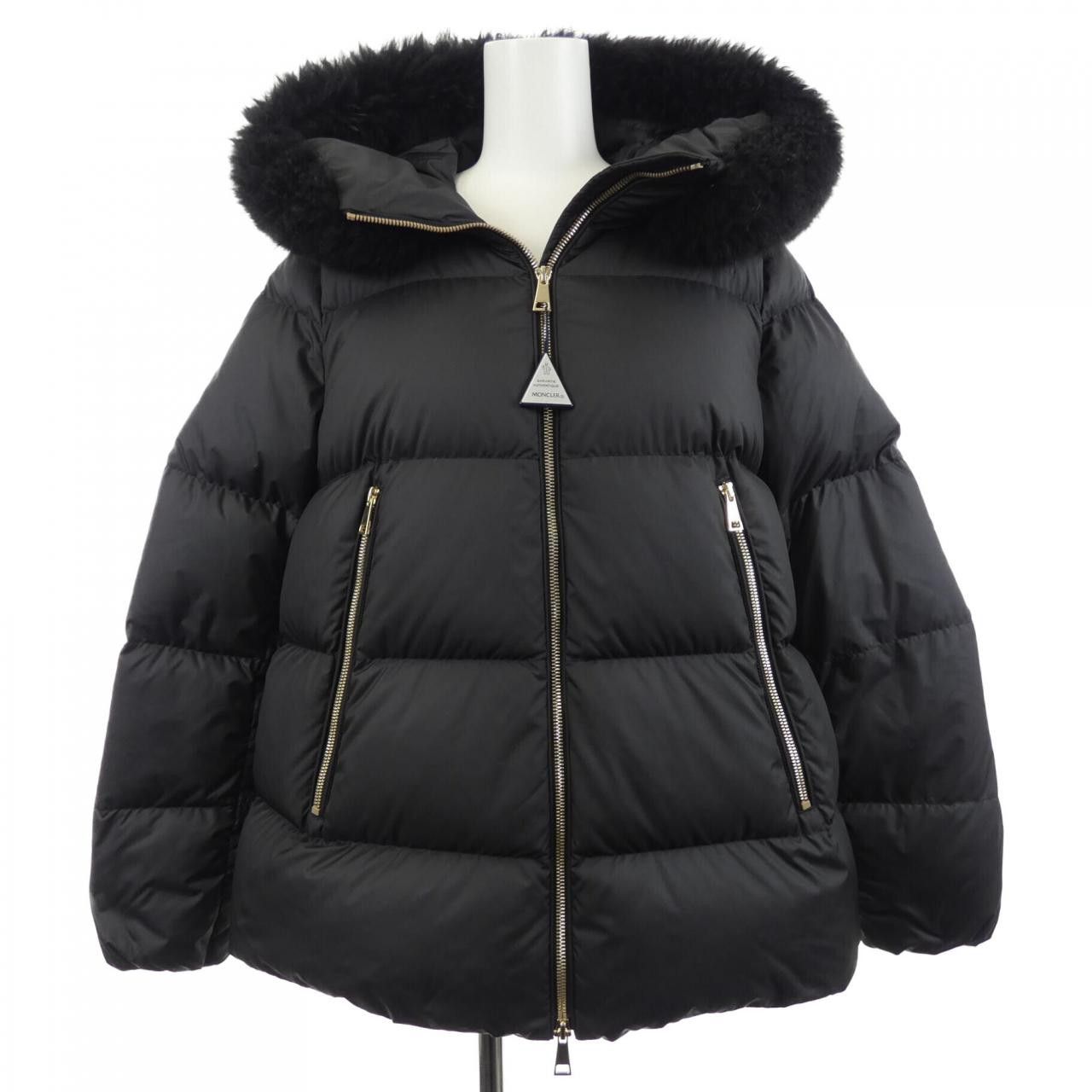 Moncler Moncler Moncler LAICHEFUR goat leather down jacket Fur Outerwear LAICHEFUR DUTY FREE for USA Size ONE SIZE - 1 Thumbnail