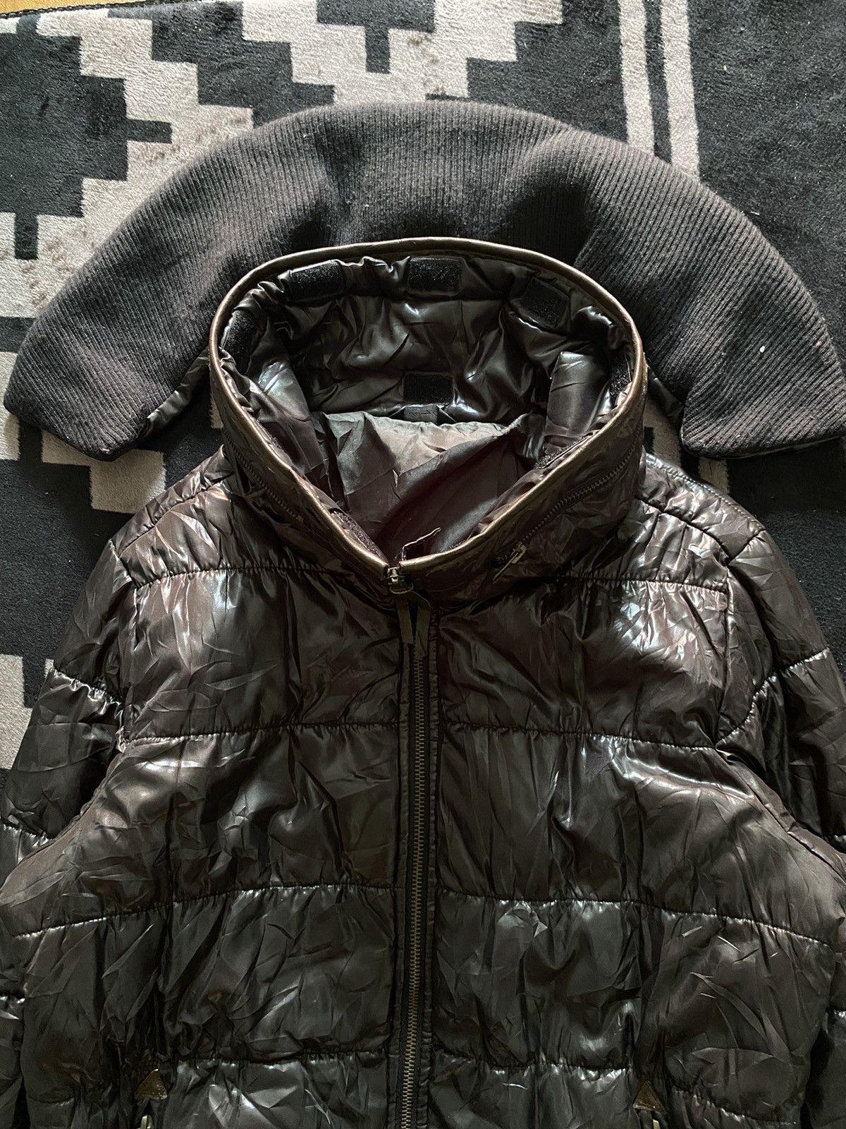 Isamu Katayama Backlash 2000s skinny lip puffer bono jacket Size US M / EU 48-50 / 2 - 4 Thumbnail