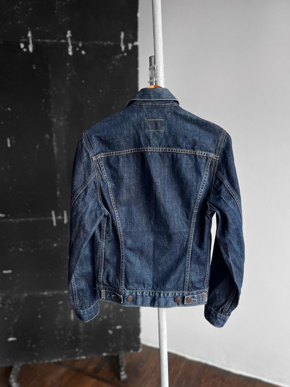 Levi's × Levi's Vintage Clothing × Vintage Levis Womens Vintage Blue Denim Jean Jacket Pockets Logo Size S / US 4 / IT 40 - 3 Thumbnail