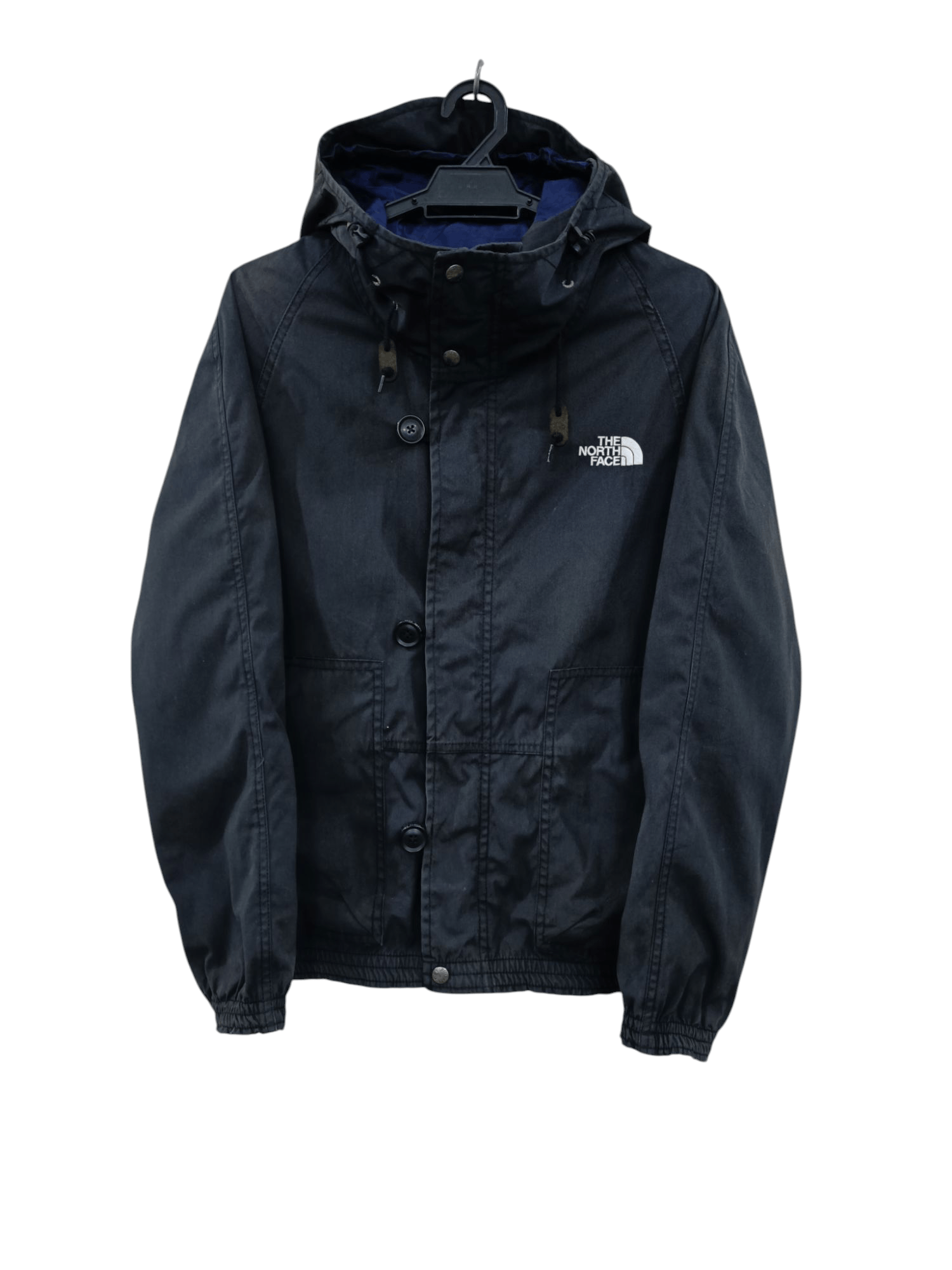 The North Face Purple Label TNF Black Hooded Windbreaker Size L / US 10 / IT 46 - 1 Thumbnail