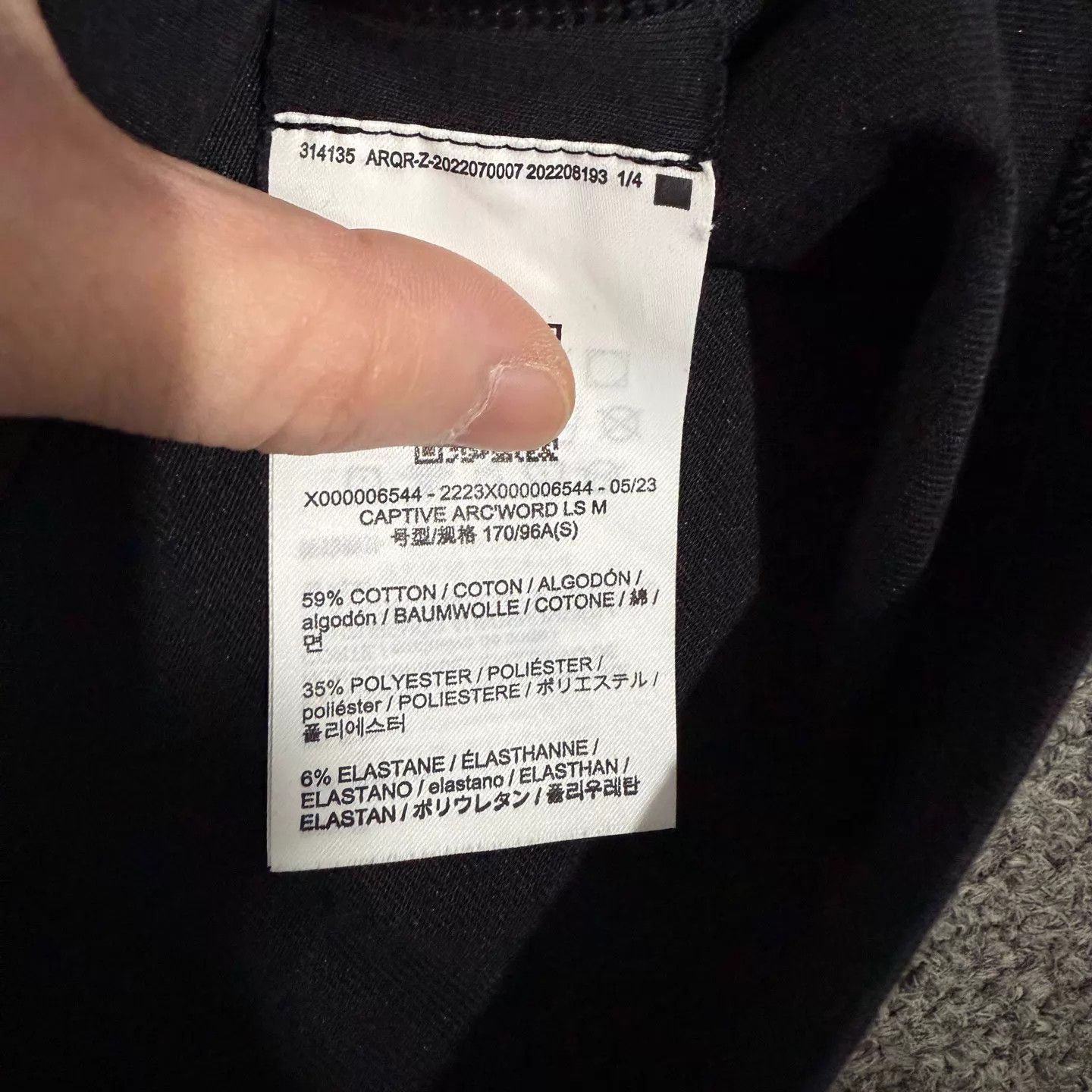 Arc'teryx Arcteryx Captive Arc'Word LS Shirt S 95 New Size S / US 4 / IT 40 - 4 Thumbnail
