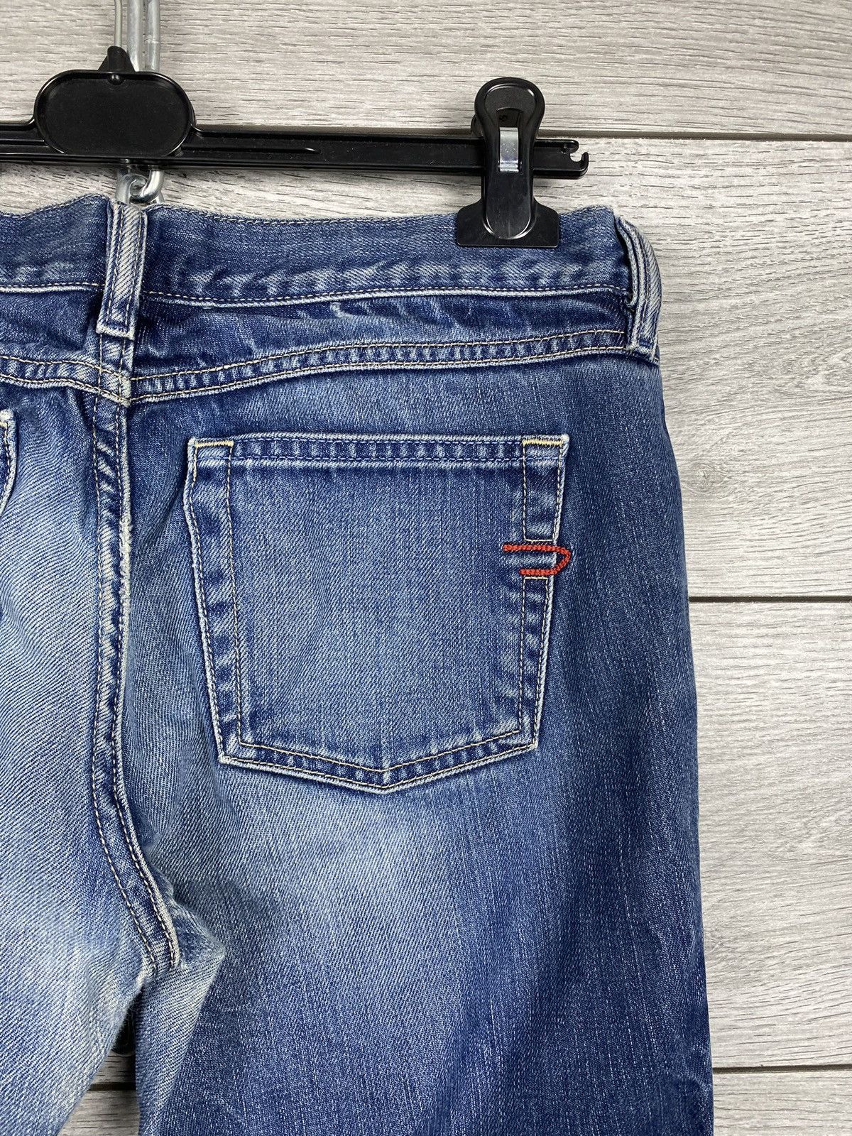 Diesel Womans Avant Garde Diesel Bell-Bottom Flared Japanese Jeans Size 30" / US 8 / IT 44 - 11 Thumbnail