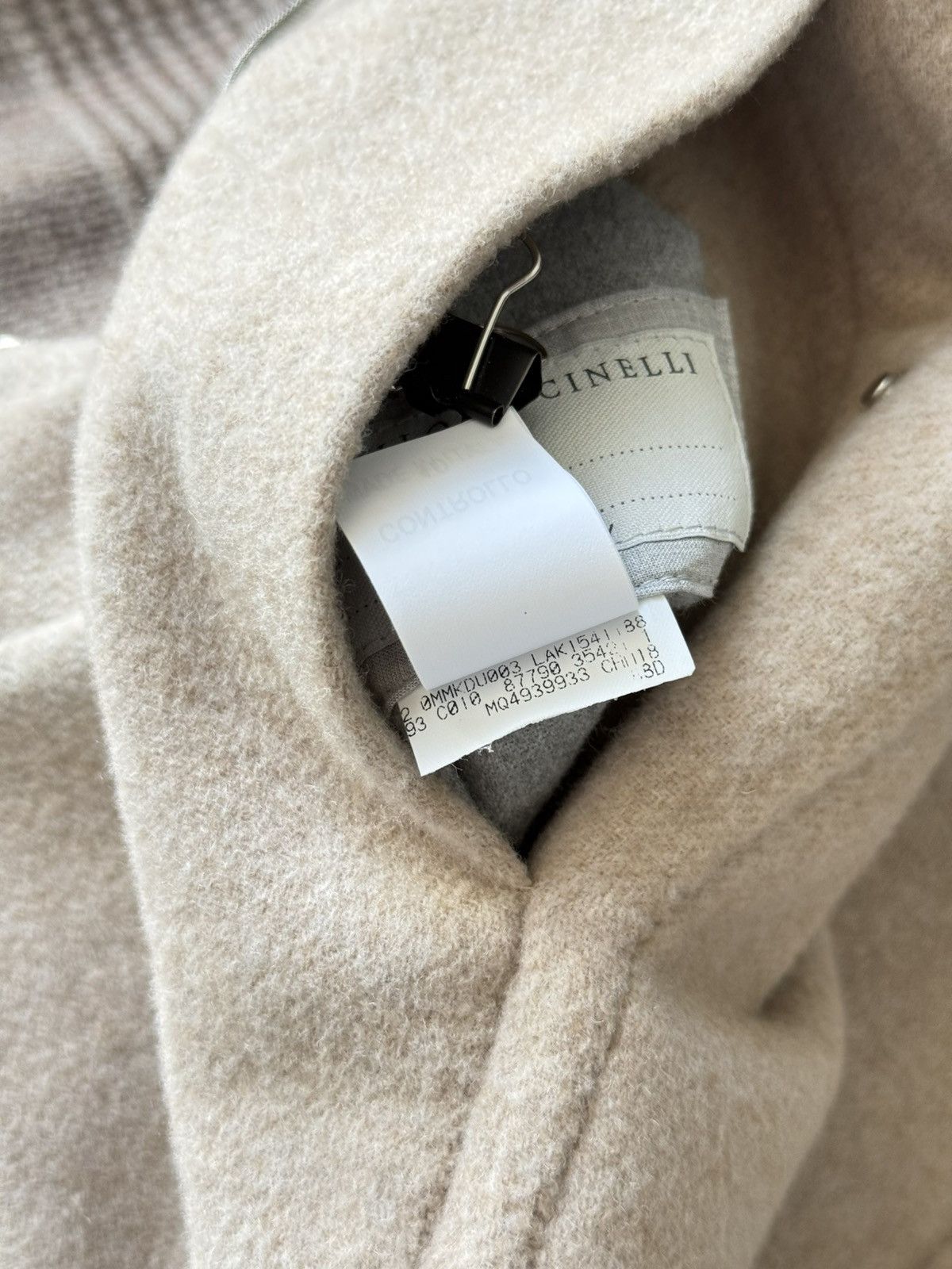 Brunello Cucinelli Brunello Cucinelli Reversible Bomber Jacket Cashmere Plaid Size US L / EU 52-54 / 3 - 23 Thumbnail