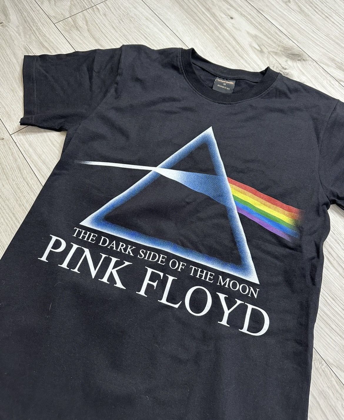 Band Tees × Vintage Pink Floyd Dark Side Of The Moon Tee rare vintage t-shirt Size US M / EU 48-50 / 2 - 2 Thumbnail