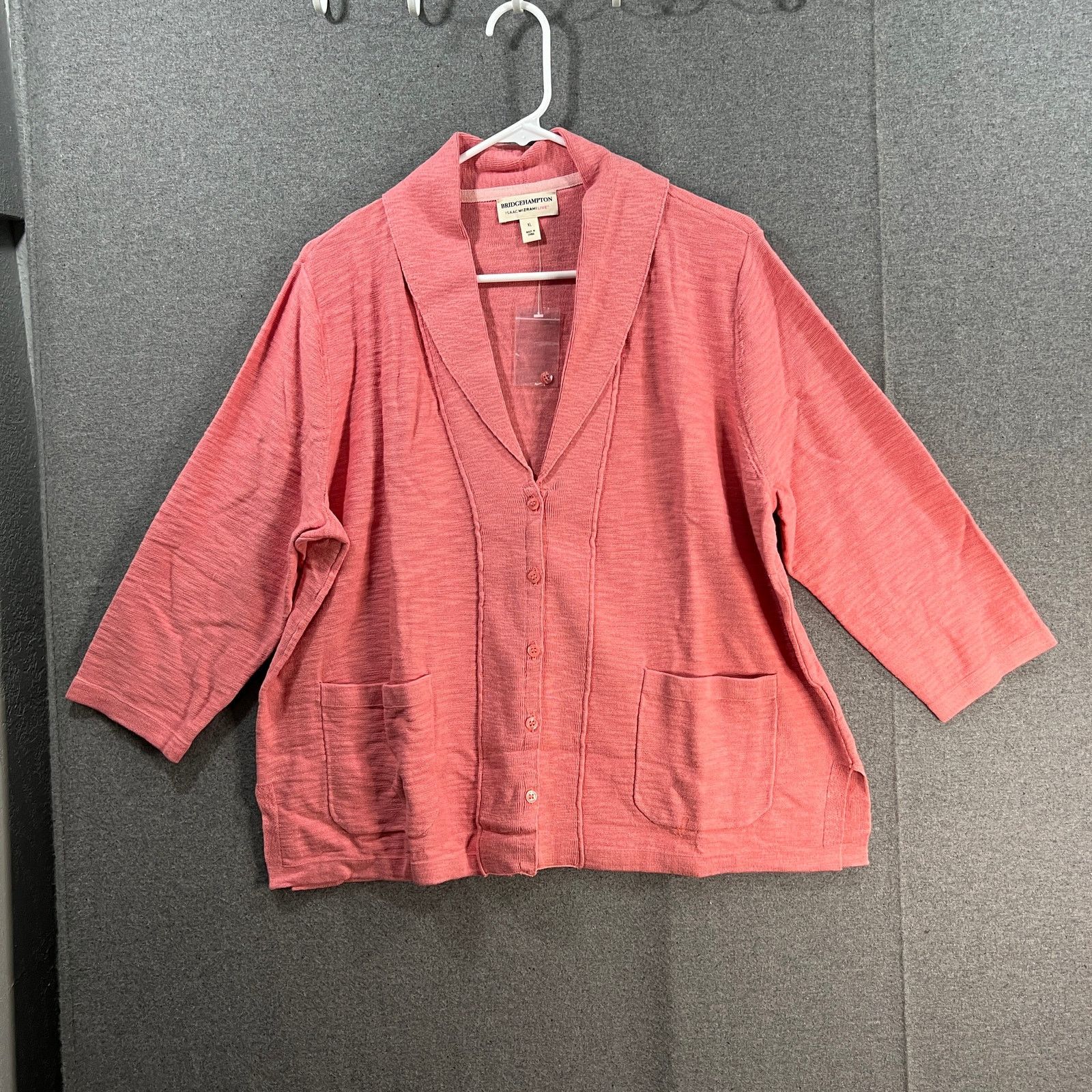 Isaac Mizrahi Isaac Mizrahi Live! Bridgehampton Button Front Sweat Size XL / US 12-14 / IT 48-50 - 1 Thumbnail