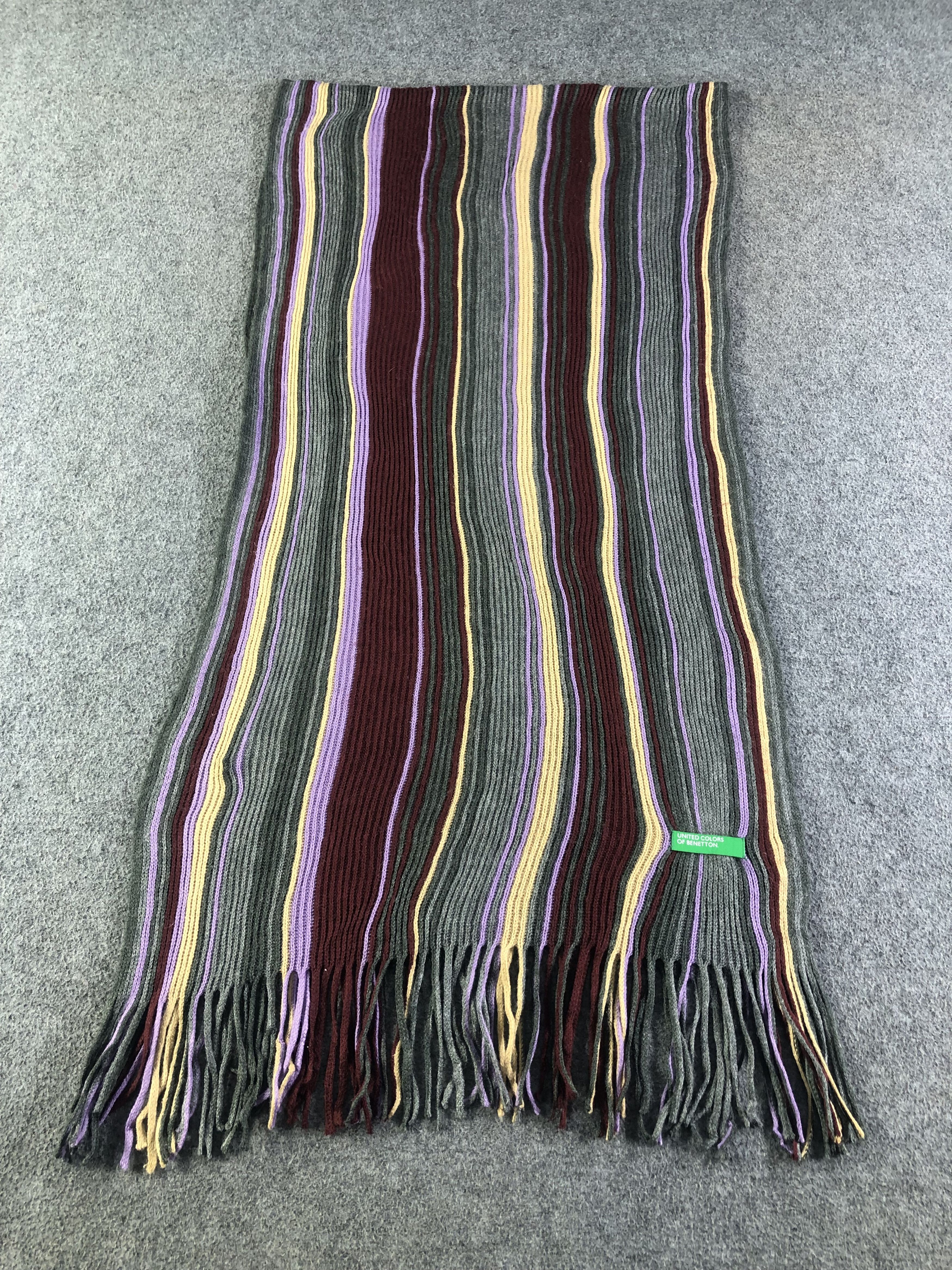 Benetton United Colors Of Benetton Scarf / Muffler / Neckwear SS1272 Size ONE SIZE - 2 Thumbnail