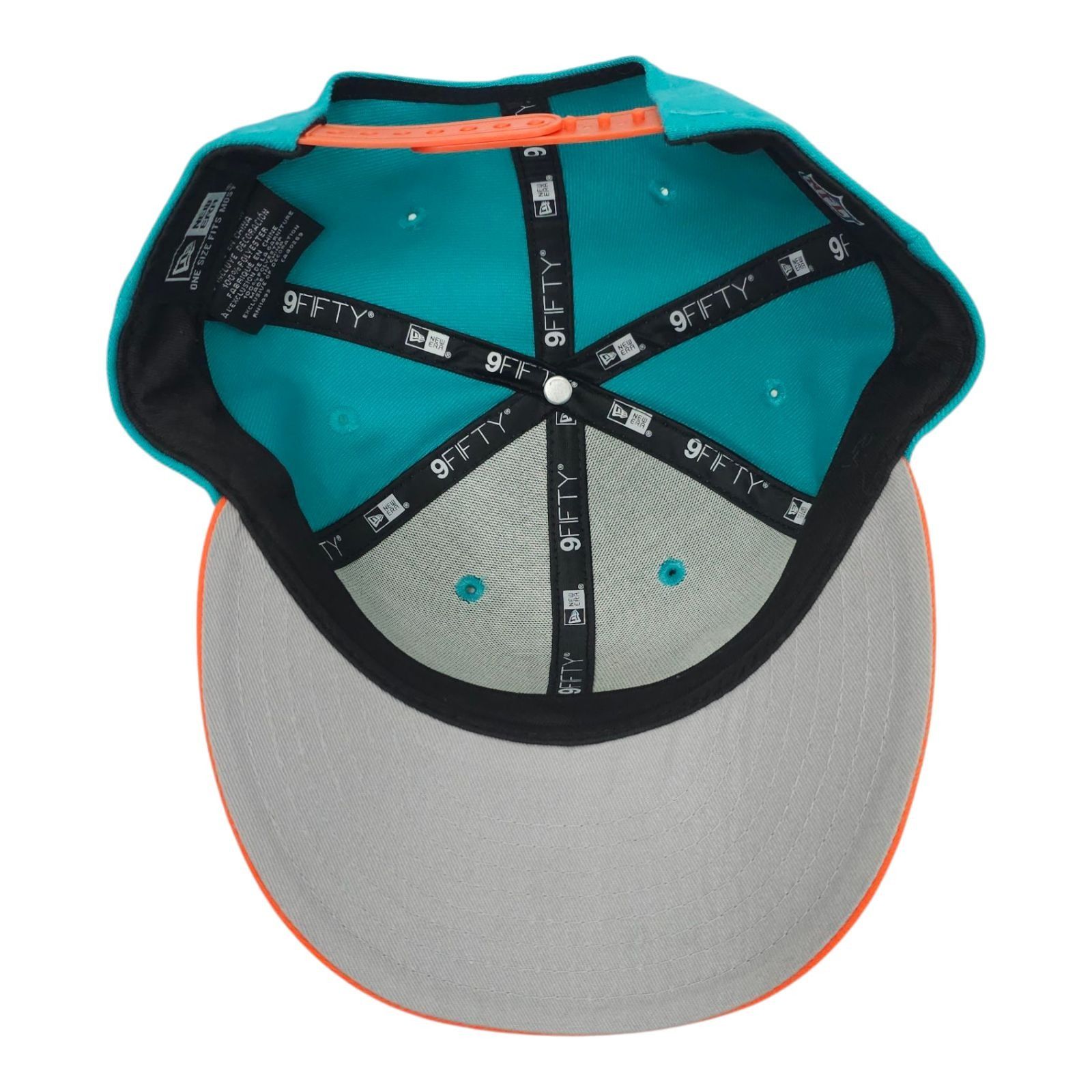New Era New Era 9Fifty Miami Dolphins Snapback Cap Trucker Hat Size ONE SIZE - 5 Thumbnail