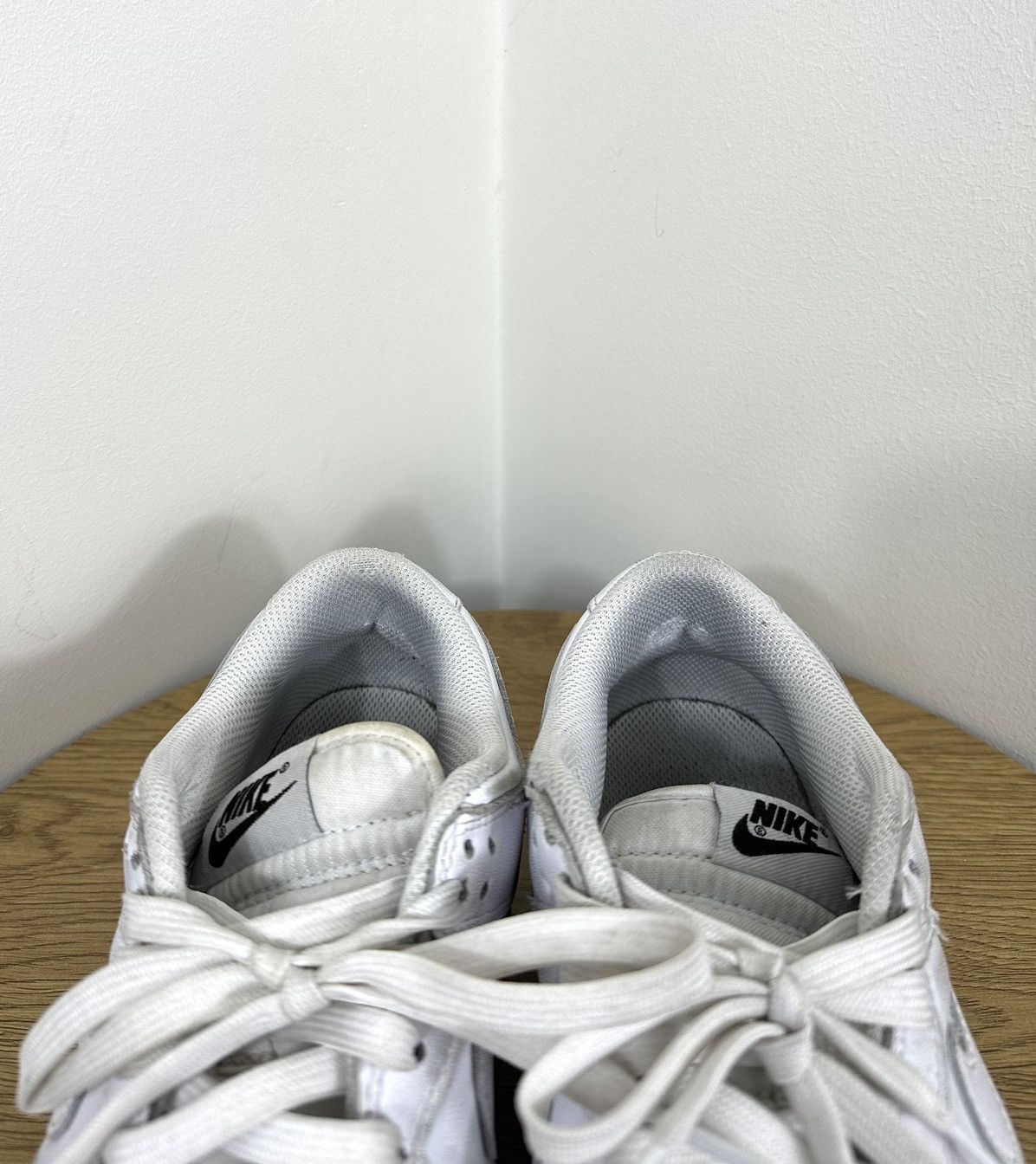Nike Vintage Nike Dunk Low Triple White Streetwear Drill Sneakers Size US 8 / IT 38 - 11 Thumbnail
