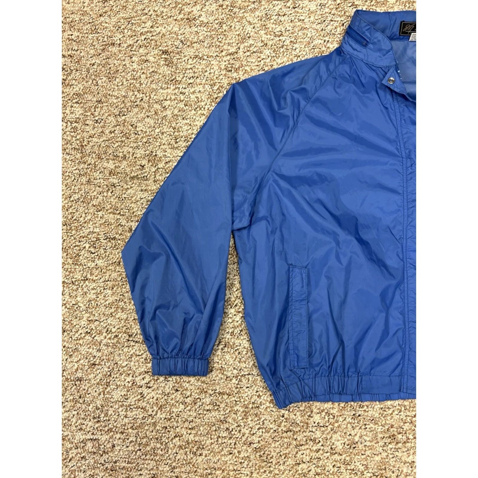 Vintage VINTAGE Jack Nicklaus Personal Jacket Windbreaker Zip-In Hood Women’s XL Blue 90s Hooded Jacket Womens XL Size XL / US 12-14 / IT 48-50 - 3 Thumbnail