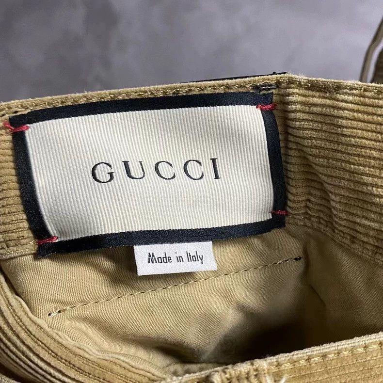 Gucci Gucci The latest solid color leather brand pattern logo cor Size US 32 / EU 48 - 4 Thumbnail