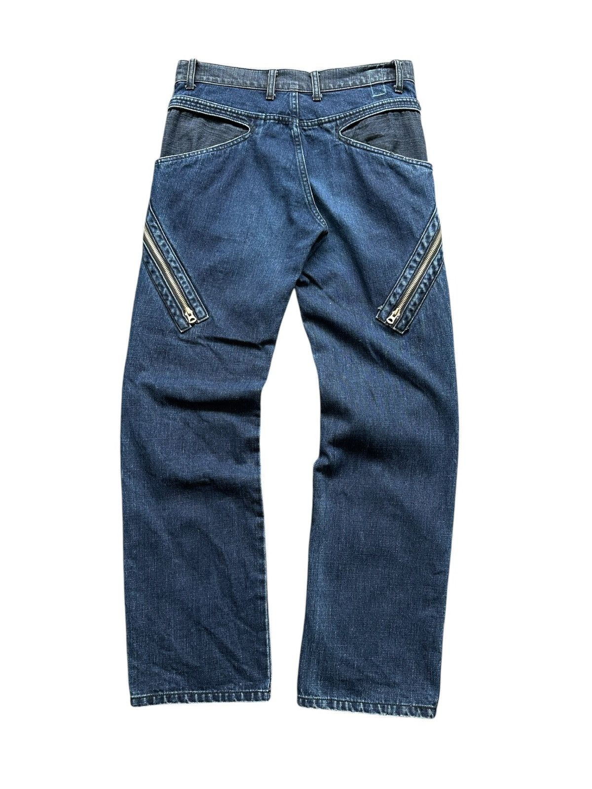 Japanese Brand Bloomy Asterisk hybrid indigo dyed denim Size US 31 - 2 Thumbnail