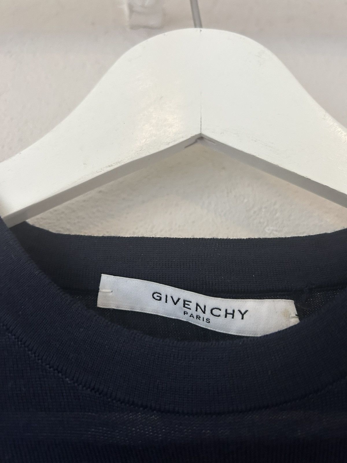 Givenchy Navy Wool Light Sweater Size US S / EU 44-46 / 1 - 7 Thumbnail
