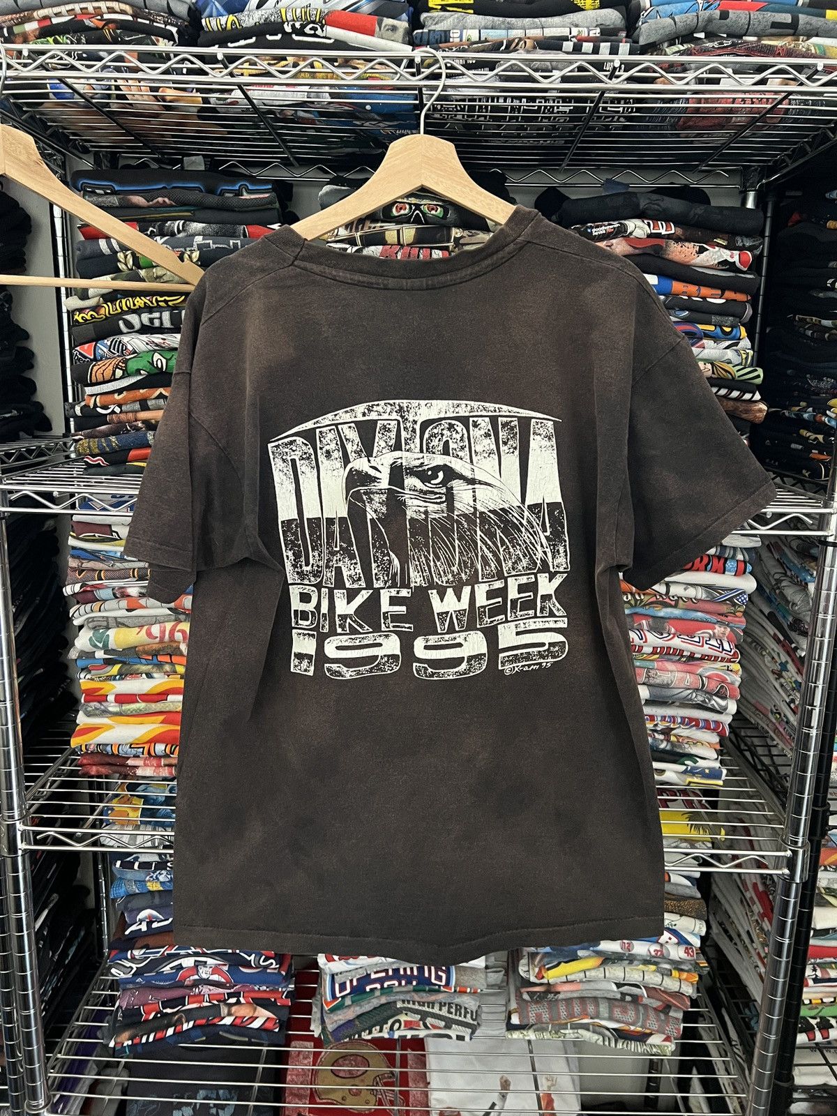 Harley Davidson 1995 Daytona Bike Week Kram Tee Size US XL / EU 56 / 4 - 2 Thumbnail