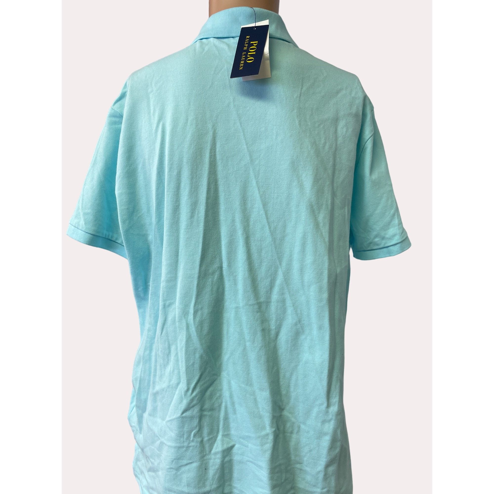 Polo Ralph Lauren Polo Ralph Lauren Men's Light Blue Golf Short Sleeve Shirt S Size US XL / EU 56 / 4 - 4 Thumbnail