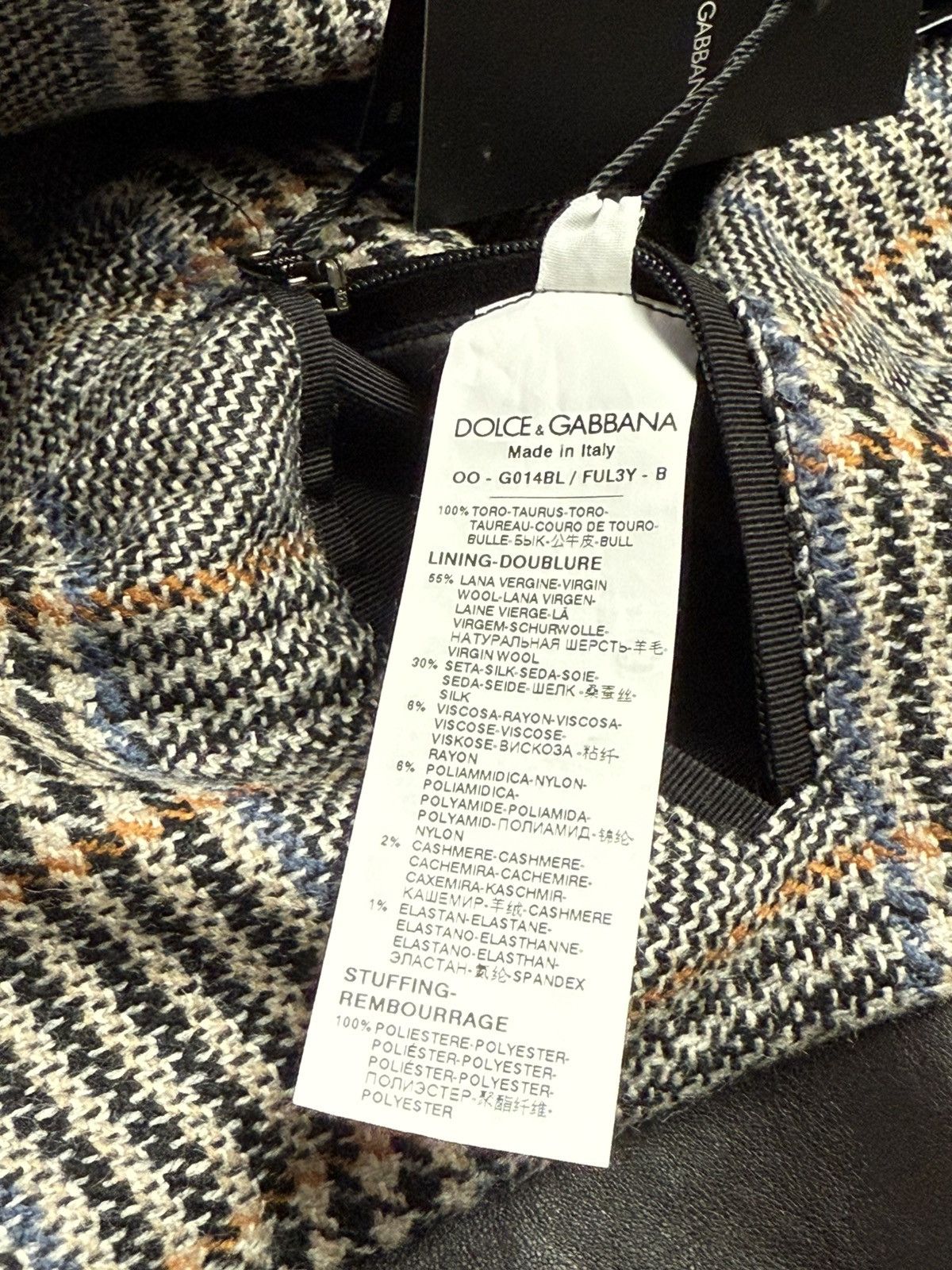 Dolce & Gabbana New Dolce & Gabbana Bullskin Leather Trench Coat Overcoat Size US L / EU 52-54 / 3 - 24 Thumbnail