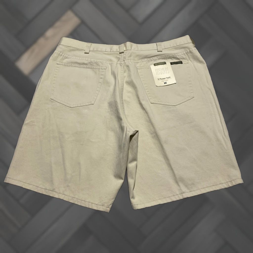 Dockers VINTAGE Dockers Mens Shorts 40 Khaki Beige 5 Pocket Twill Casual Chino Cotton Size US 40 / EU 56 - 1 Thumbnail