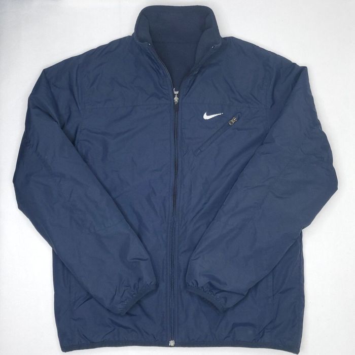 Nike Vintage Y2K Nike The Athletic Dept Reversible Jacket Fleece Mens M