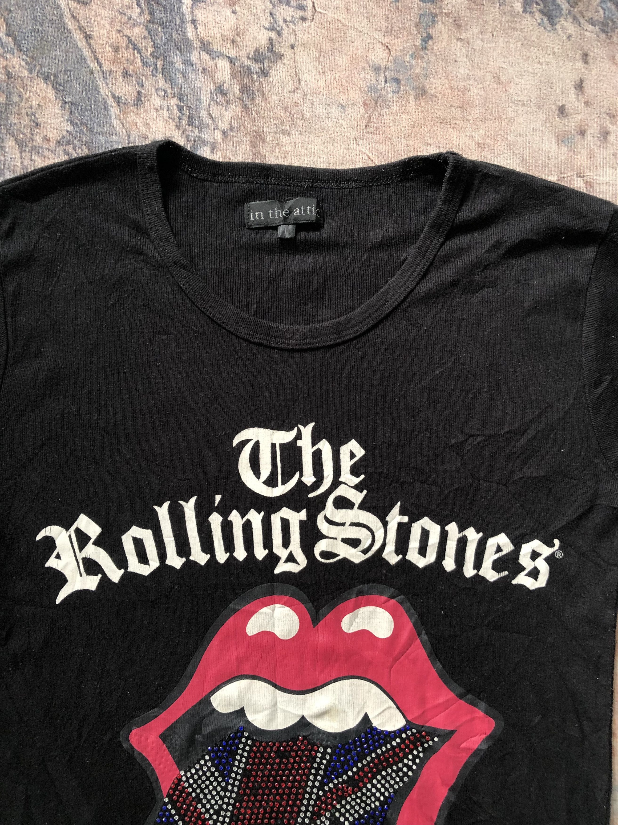 Hysteric Glamour Japan In the attic x rolling stone band Big Logo Tshirt Tee Size US L / EU 52-54 / 3 - 5 Thumbnail