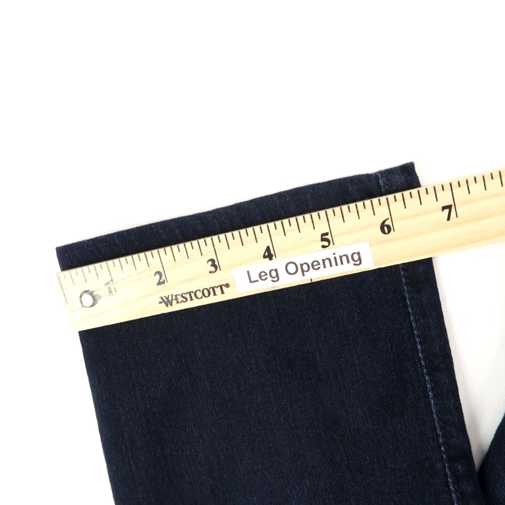 Vintage AG Adriano Goldschmied Jeans Mens 30 Blue The Tellis 30x27 Dark Modern Slim Hemmed Size US 30 / EU 46 - 6 Thumbnail