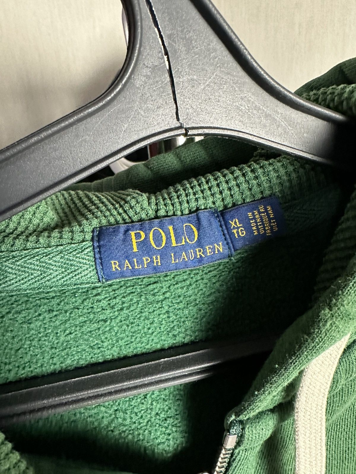 Polo Ralph Lauren Vintage Polo Ralph Lauren Heavy Cotton Zip Hoodie Logo 90s Size US XL / EU 56 / 4 - 3 Thumbnail