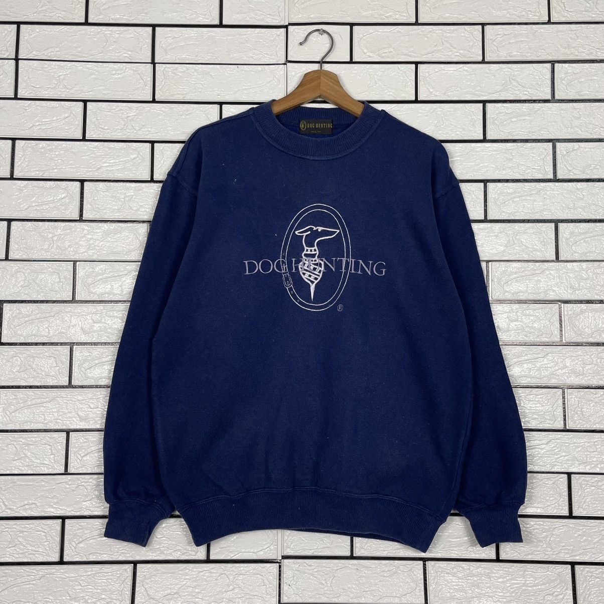 Japanese Brand Dog Hunting Big Logo Crewneck Sweatshirt Size US M / EU 48-50 / 2 - 1 Thumbnail