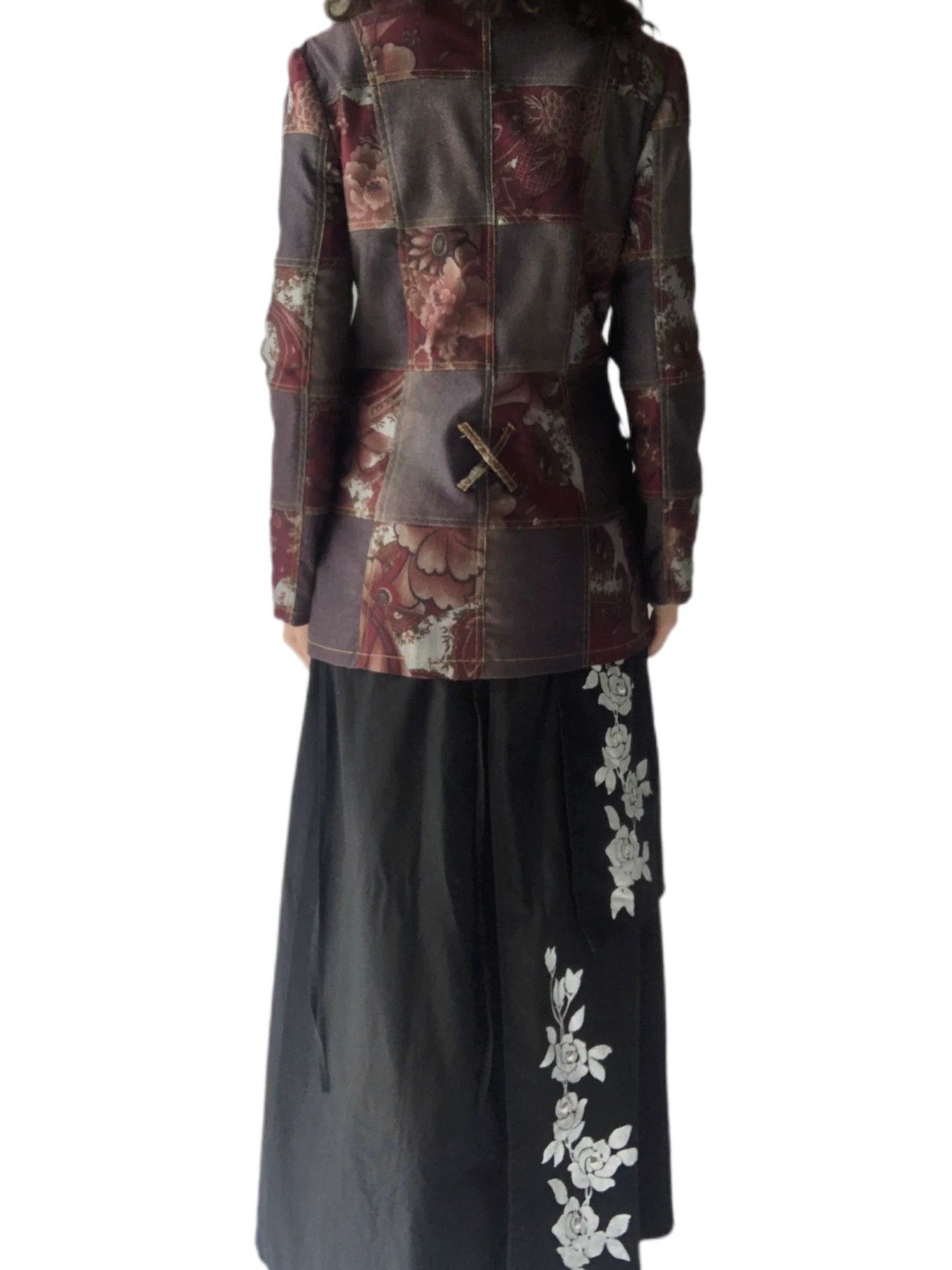 Other ozz on denim paneled suit jacket L Size L / US 10 / IT 46 - 4 Thumbnail