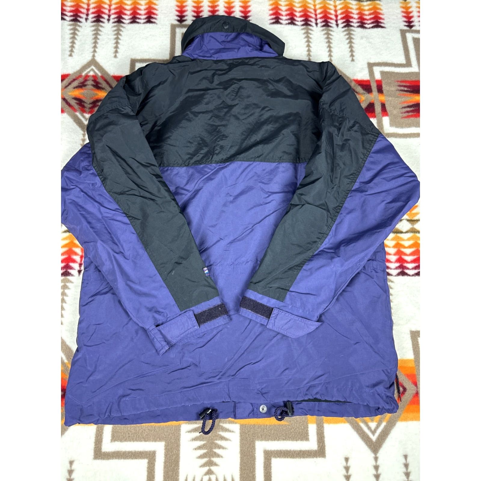 Vintage VINTAGE White Sierra Windbreaker Jacket Mens L Black 90s Coat Style 90s Windbreaker Black Mens L Size US L / EU 52-54 / 3 - 6 Thumbnail